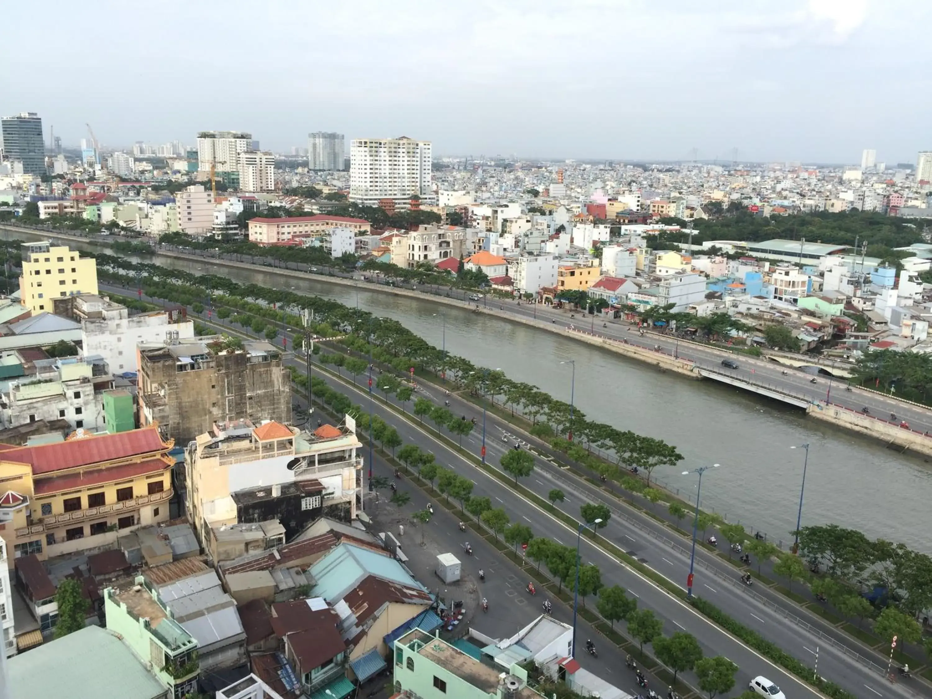 City view in Sky Center Hostel City view in Sky Center Hostel