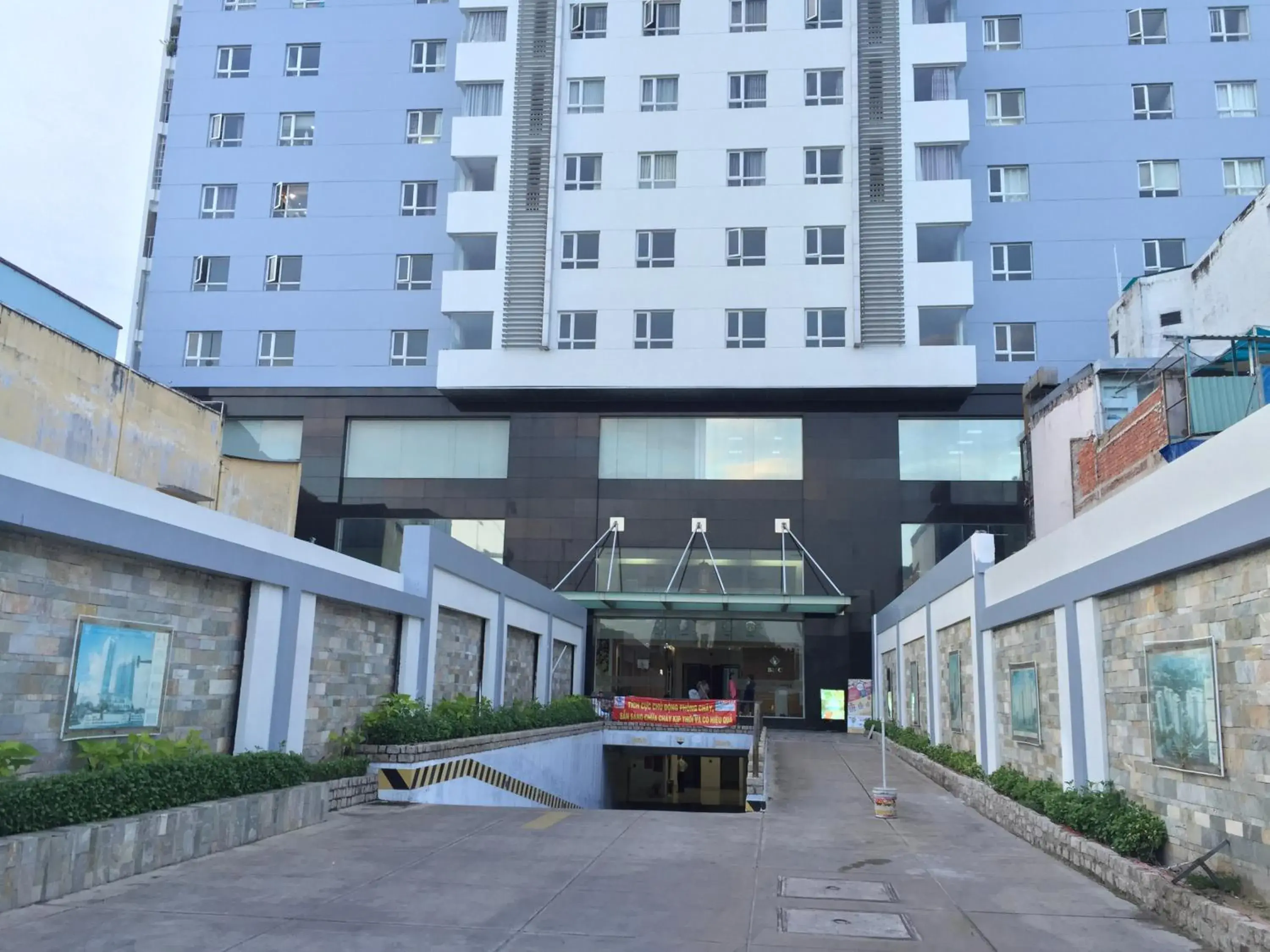 Property building in Sky Center Hostel Property building in Sky Center Hostel