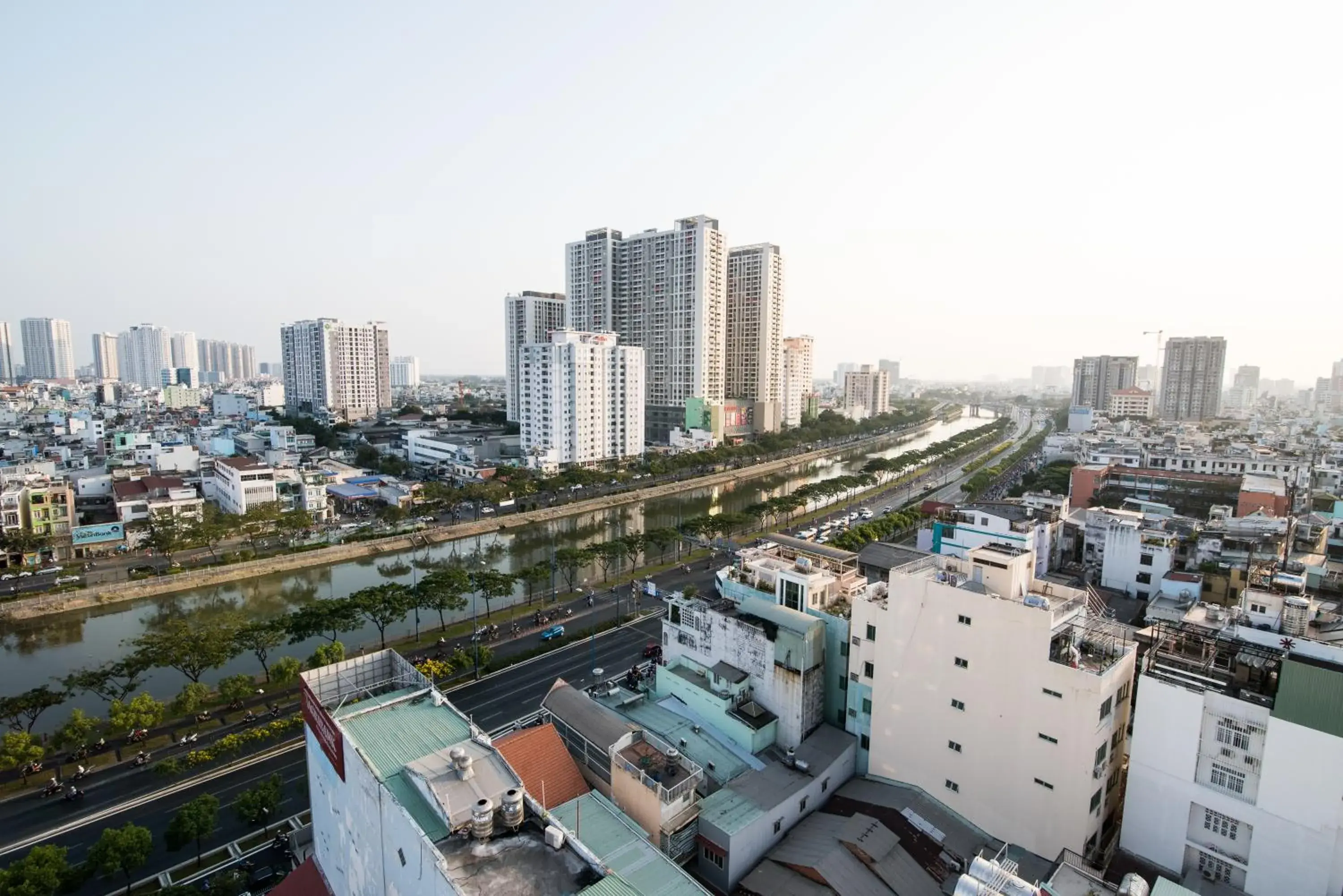 Bird's eye view in Sky Center Hostel Bird's eye view in Sky Center Hostel