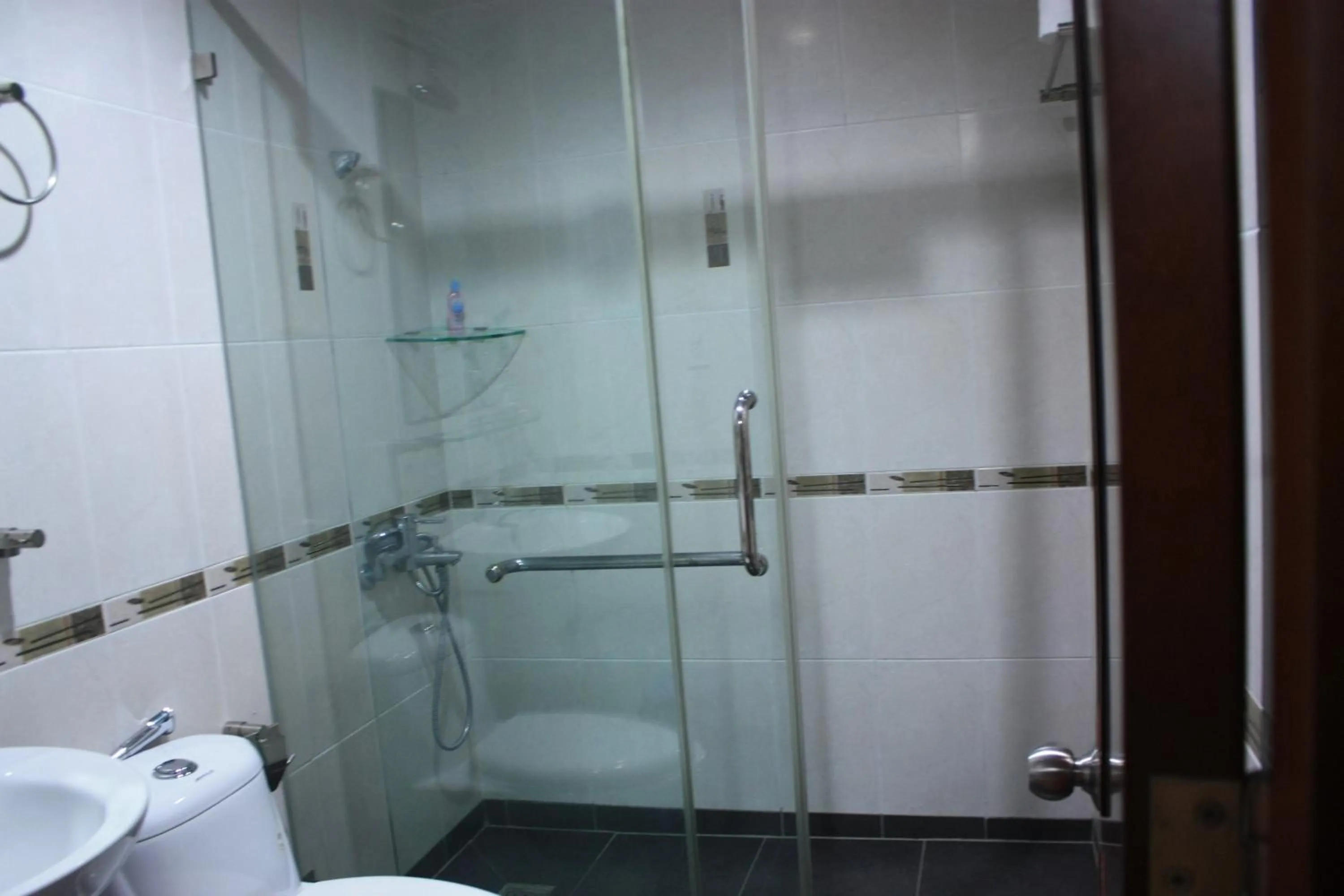 Shower in Sky Center Hostel
