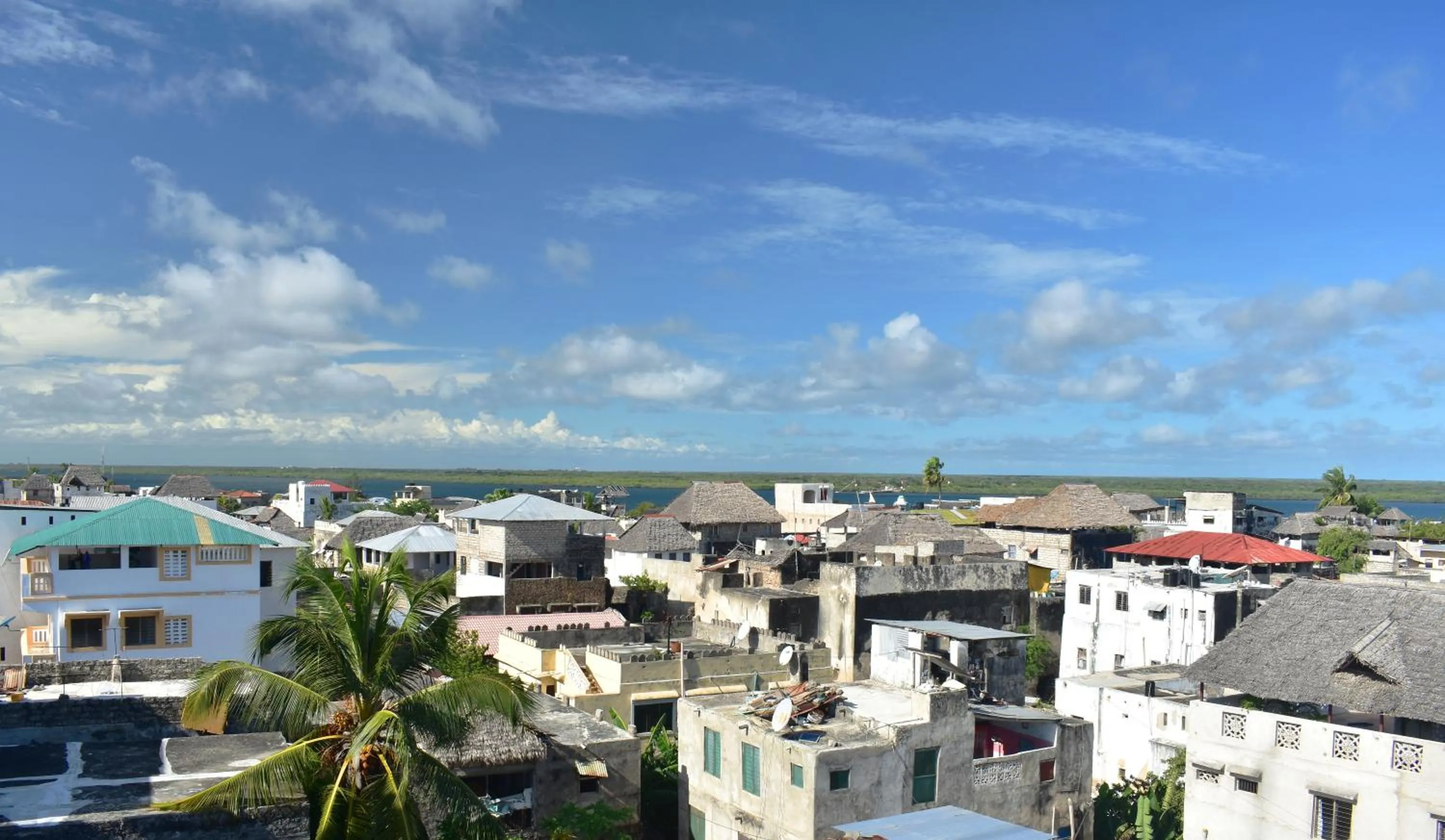 City view in JamboHouse Lamu