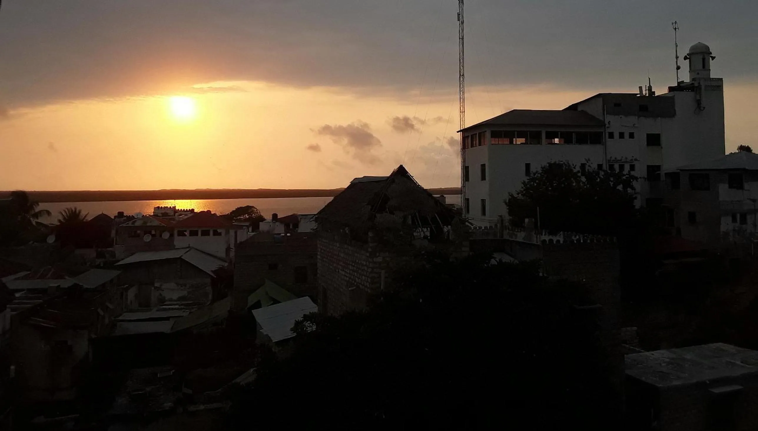 Sunrise in JamboHouse Lamu