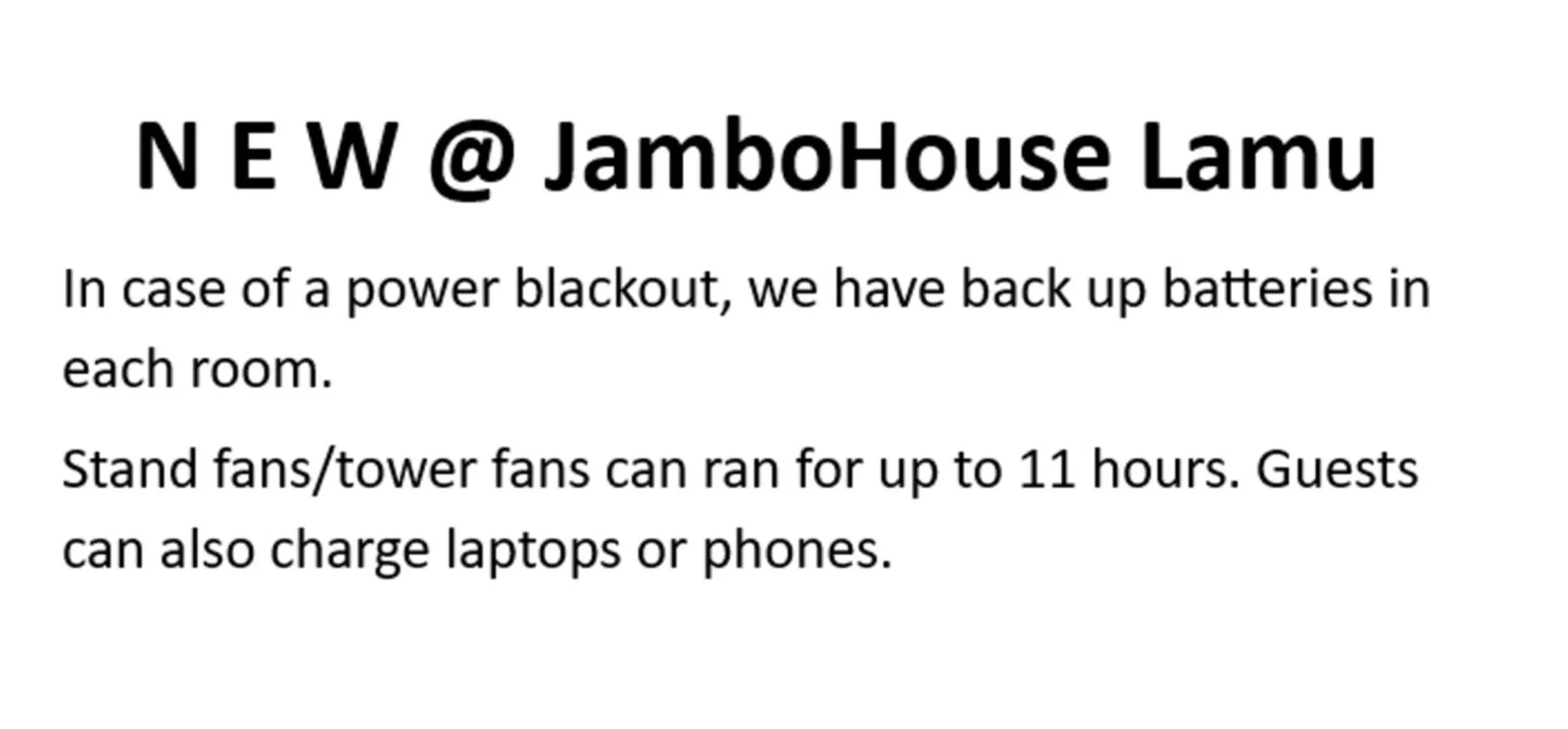 Property building in JamboHouse Lamu