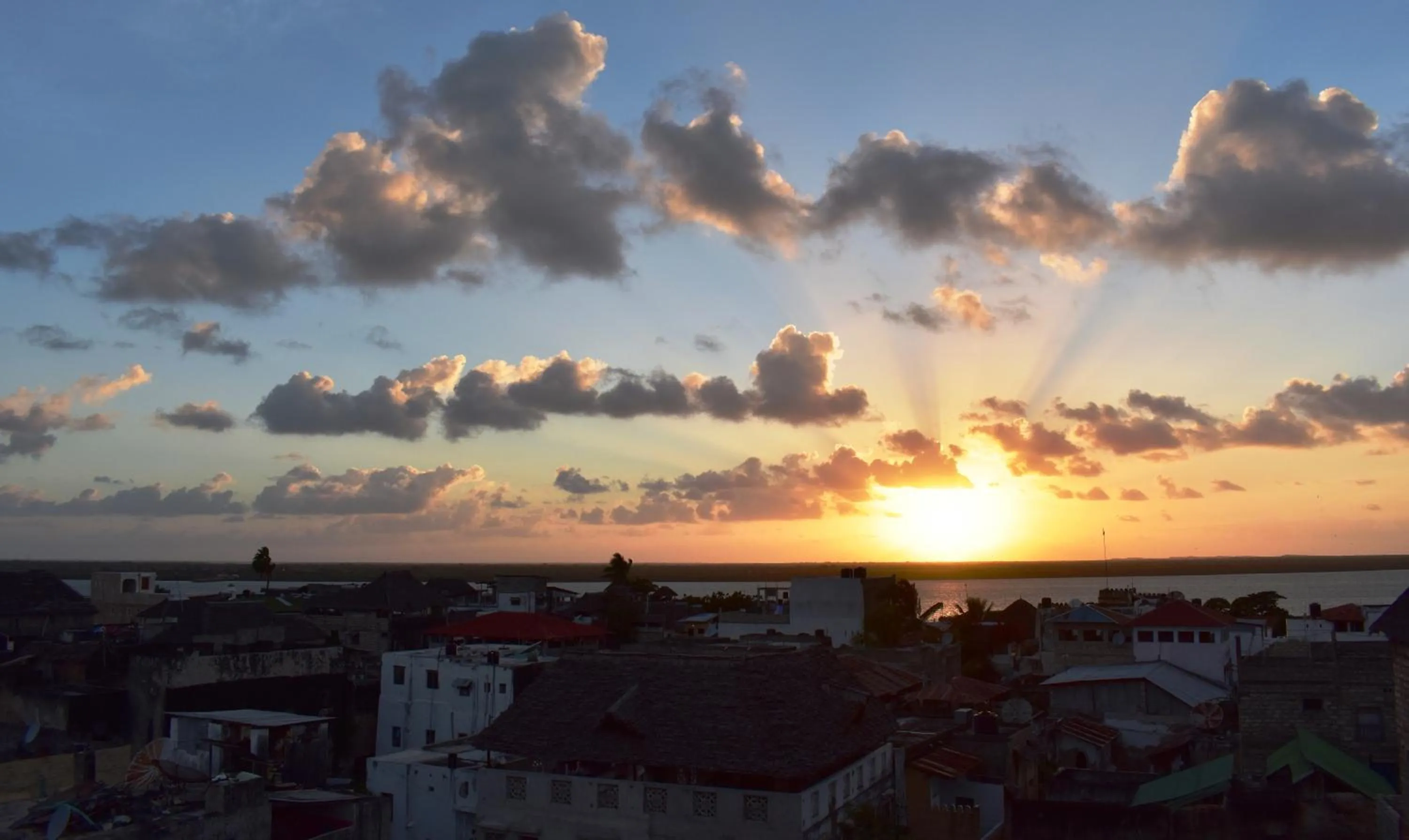 City view in JamboHouse Lamu