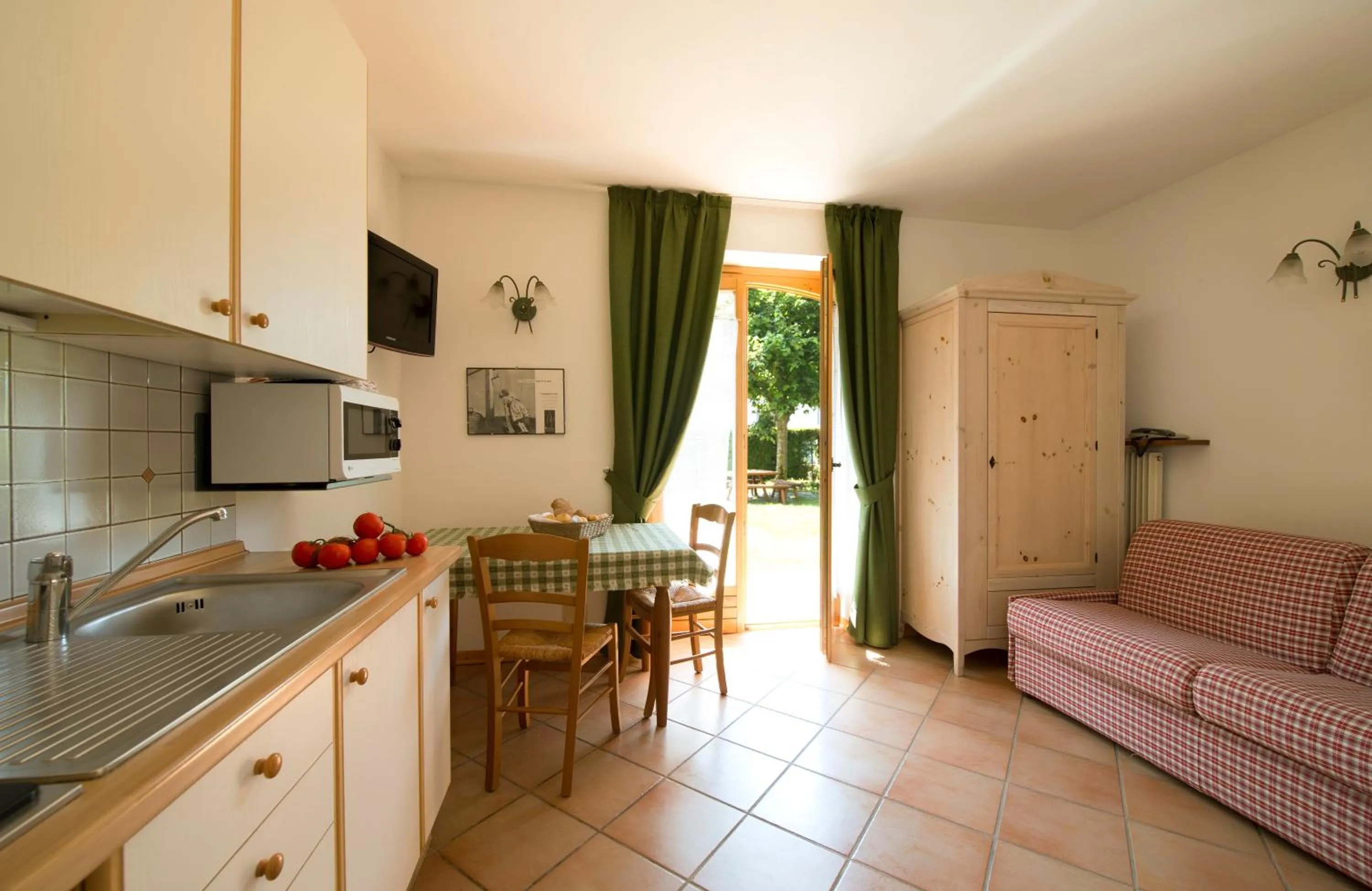 Living room in Residence Rio Piccolo