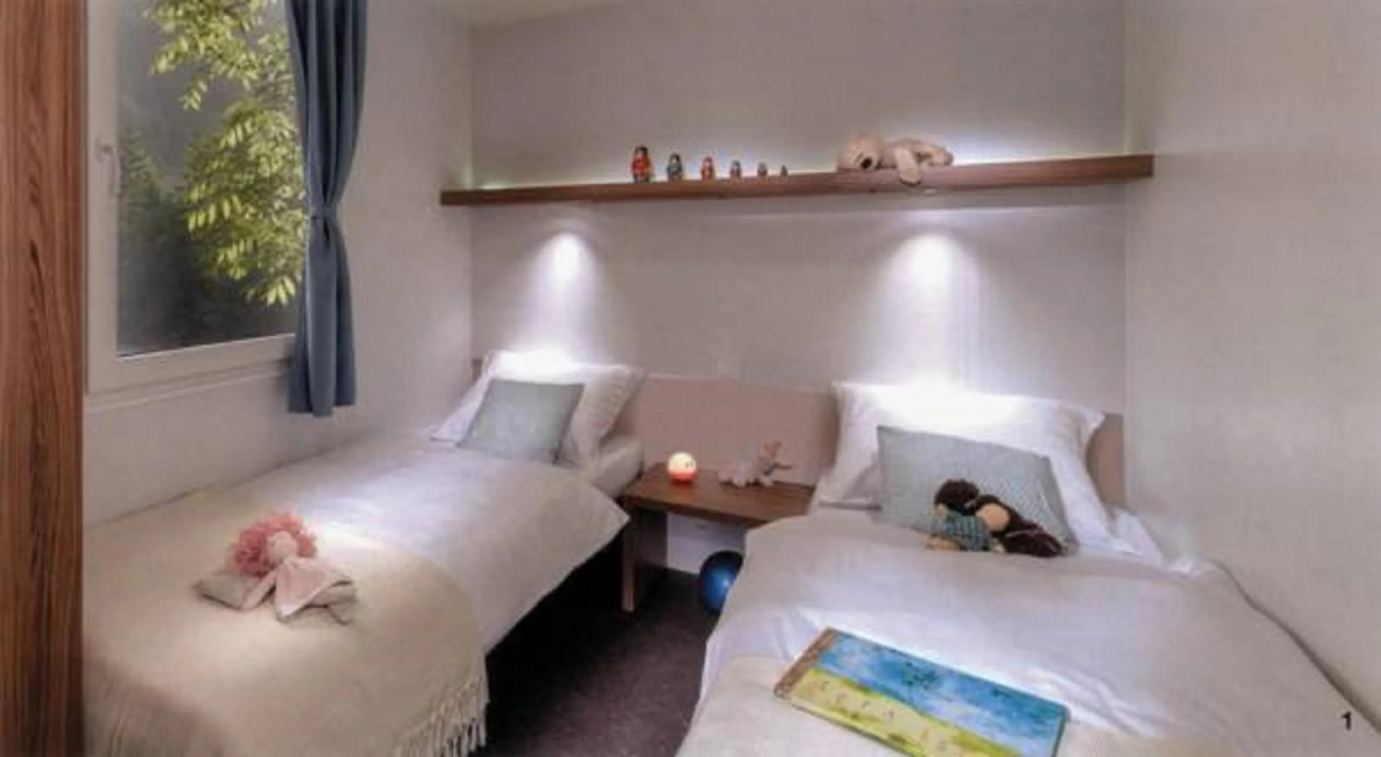 Bed in Victoria Mobilehome Tortoreto Lido