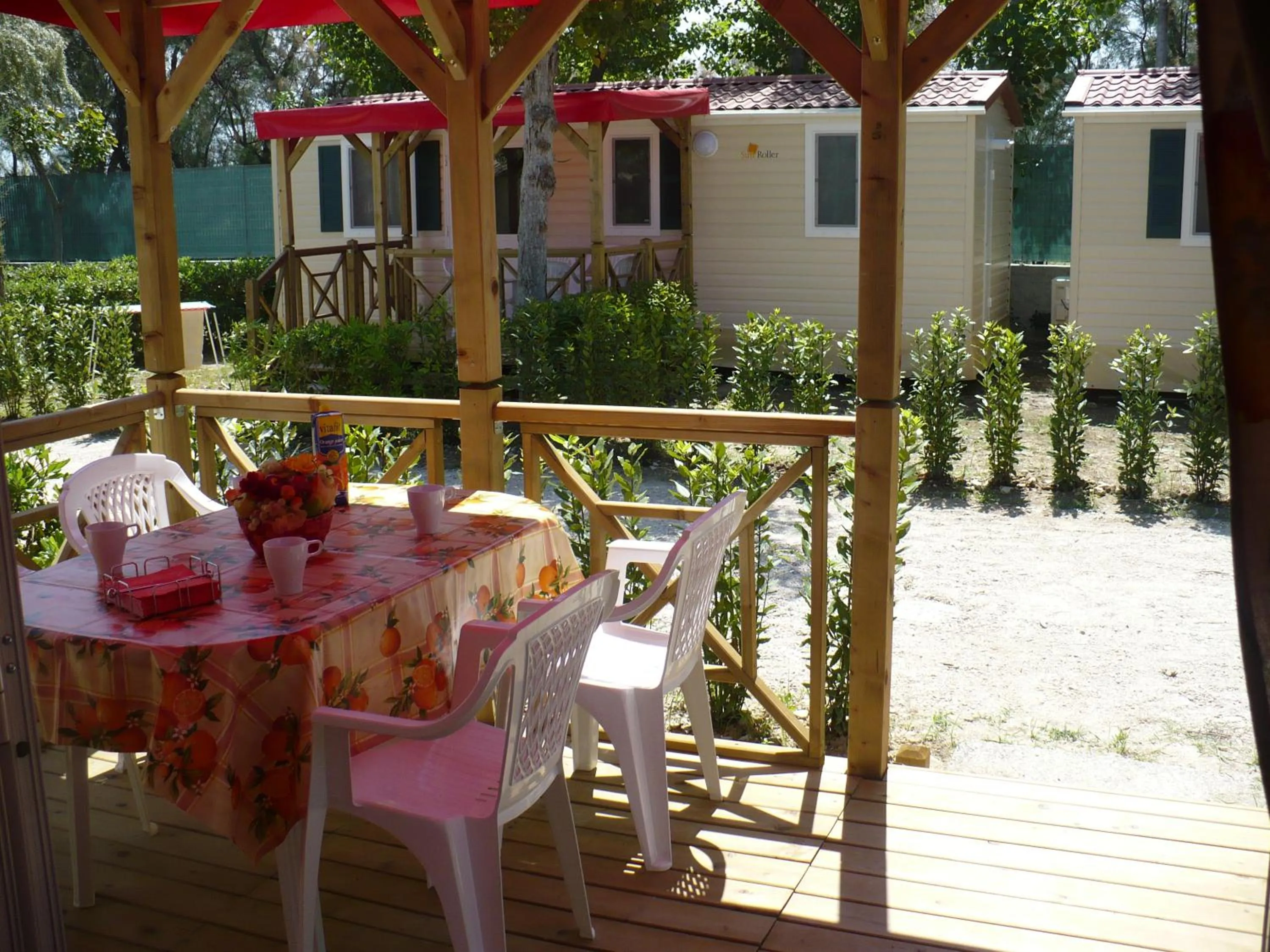 Balcony/Terrace in Victoria Mobilehome Tortoreto Lido