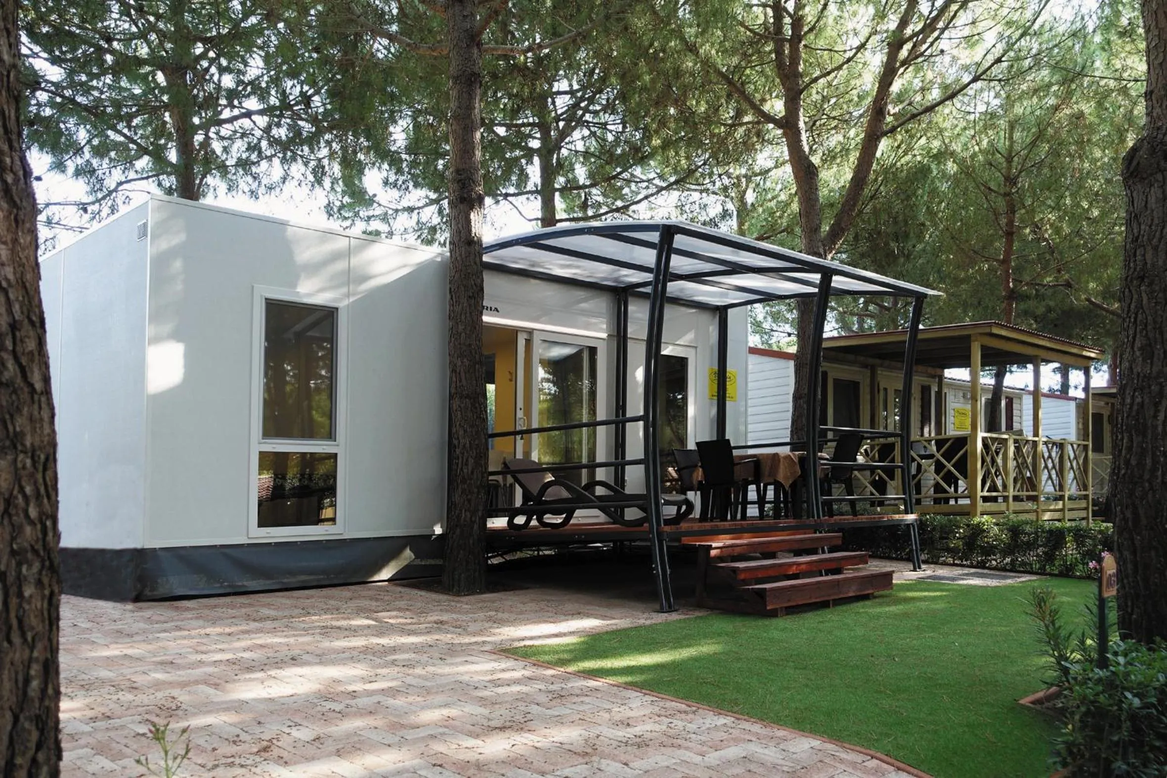 Garden in Victoria Mobilehome Tortoreto Lido