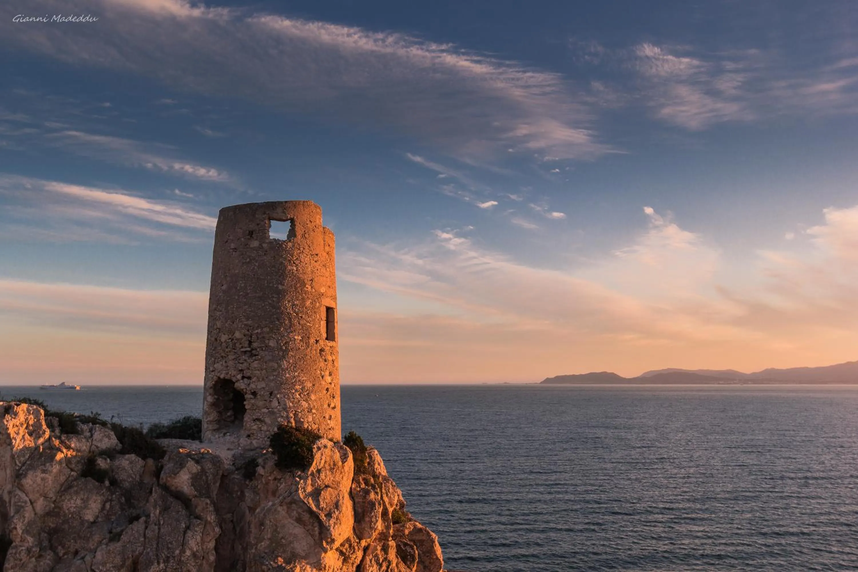 Natural landscape in Su Connotu