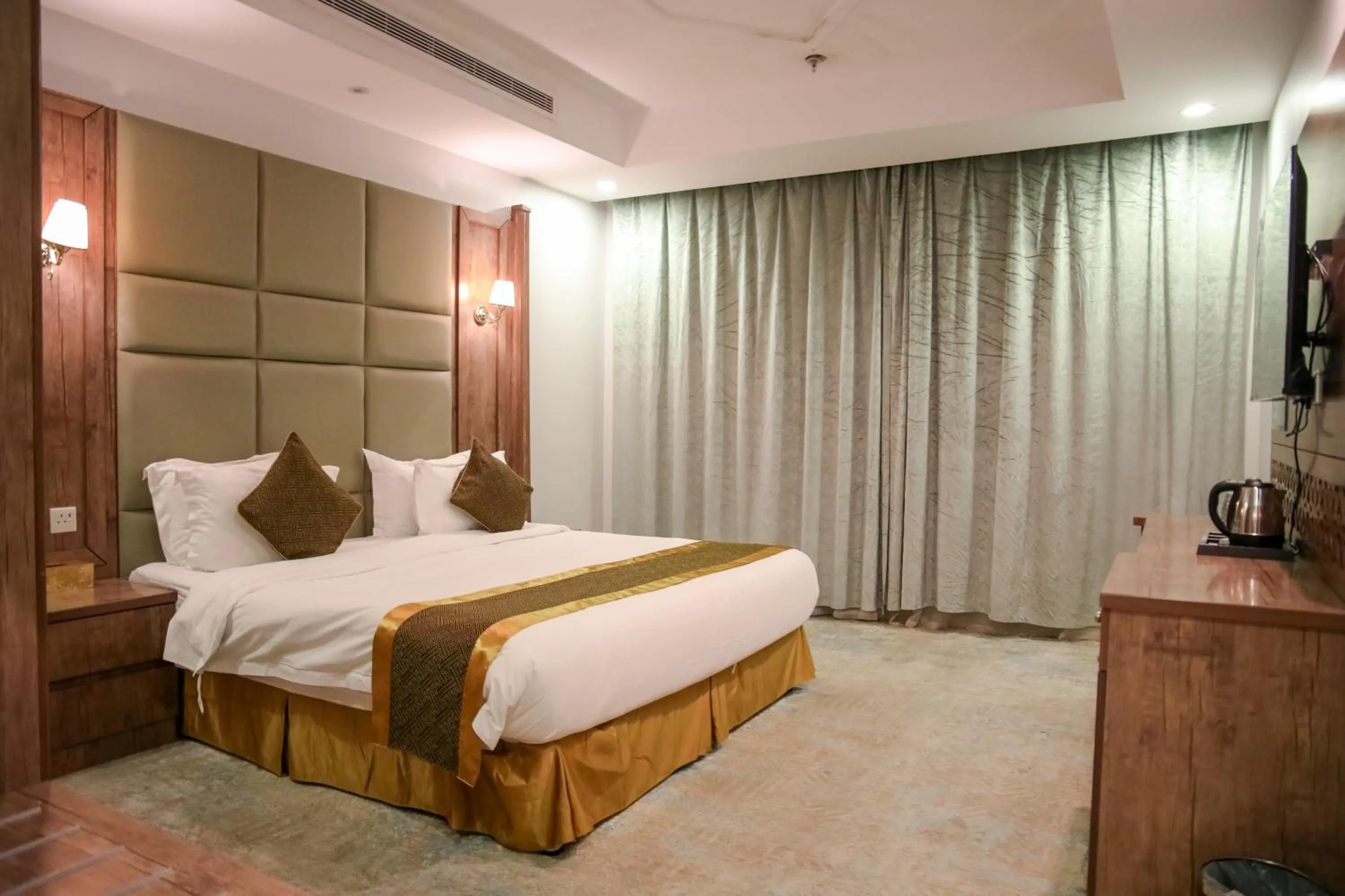 Bed in شقق ارين البساتين