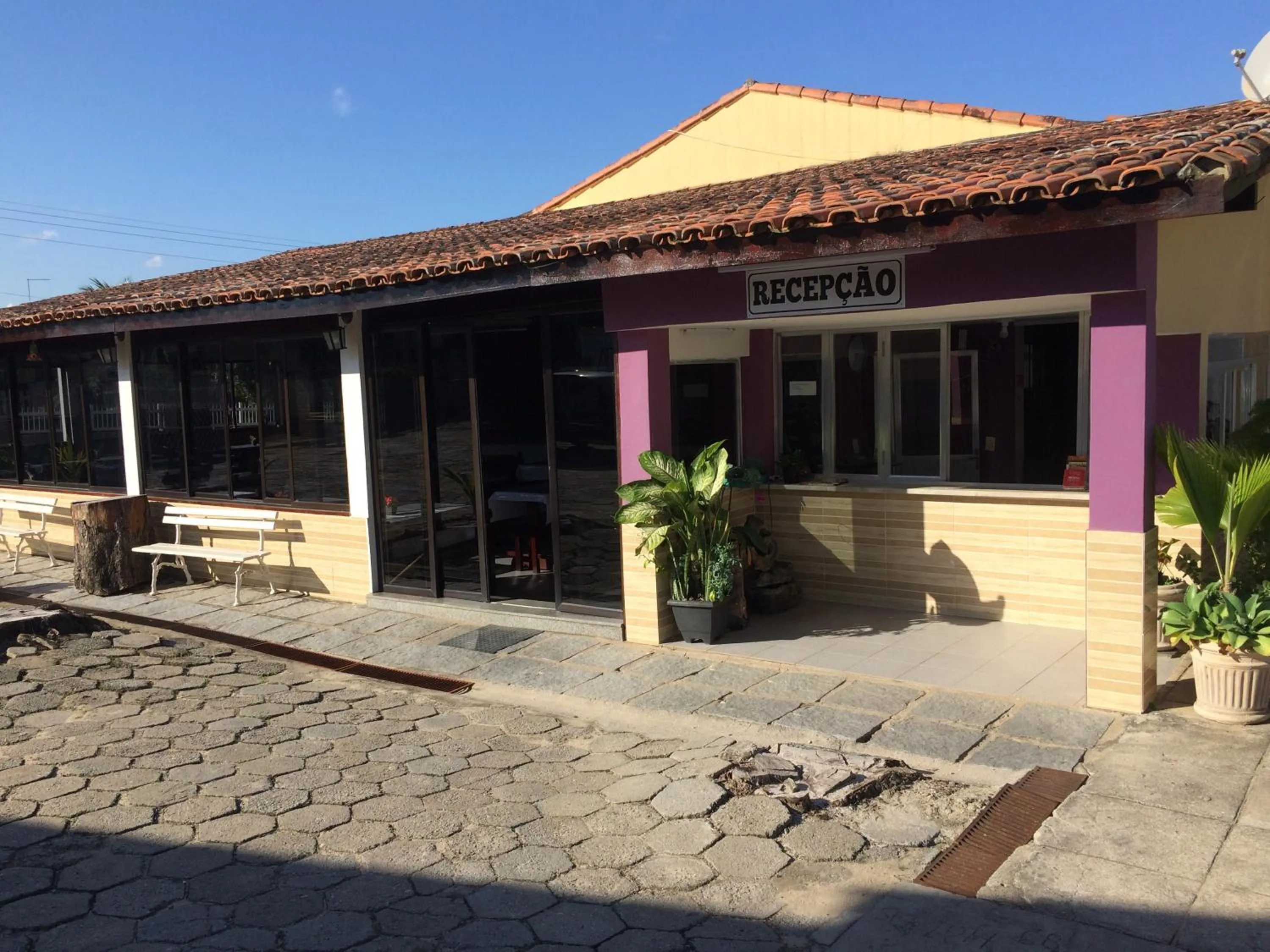 Facade/entrance in Hotel Pousada Chalé do Coqueiral