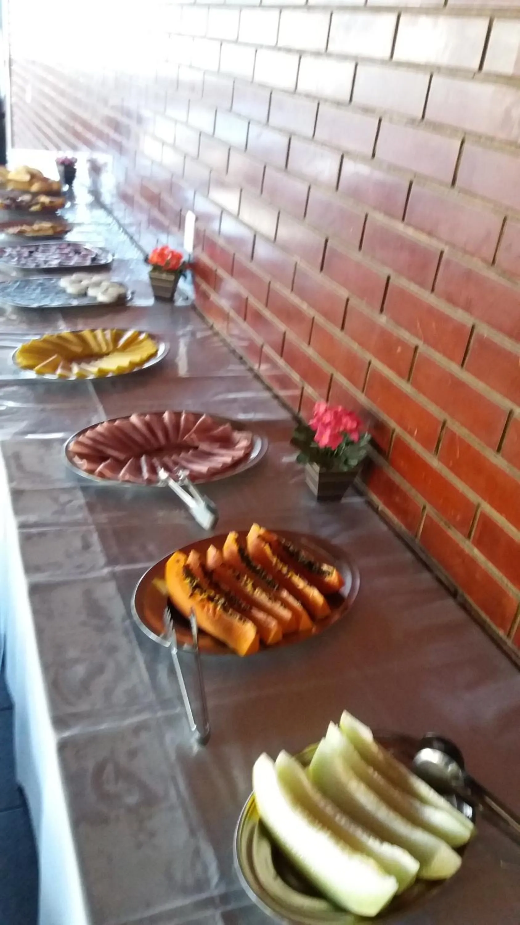 Breakfast in Hotel Pousada Chalé do Coqueiral