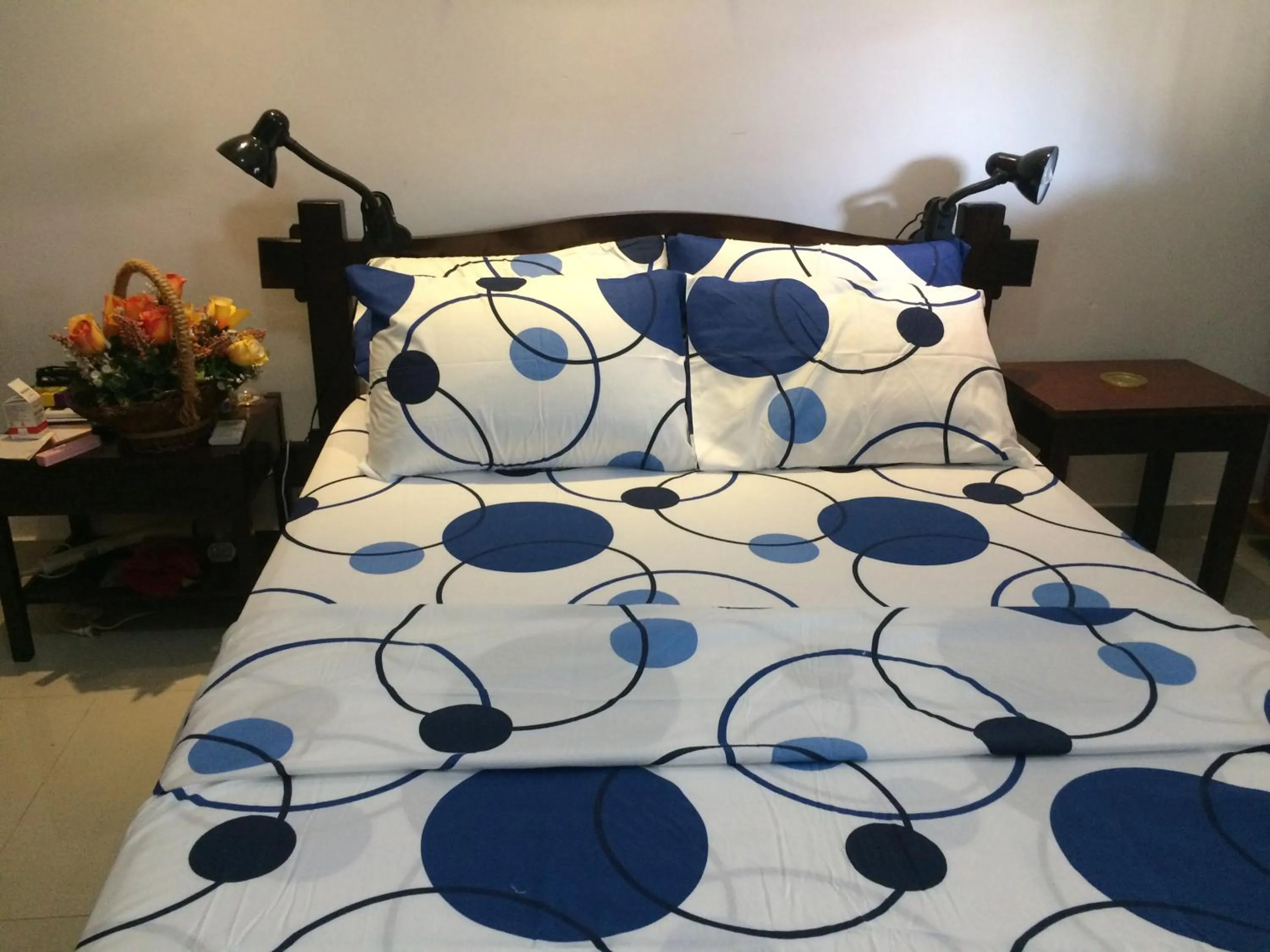 Bed in Hotel Pousada Chalé do Coqueiral