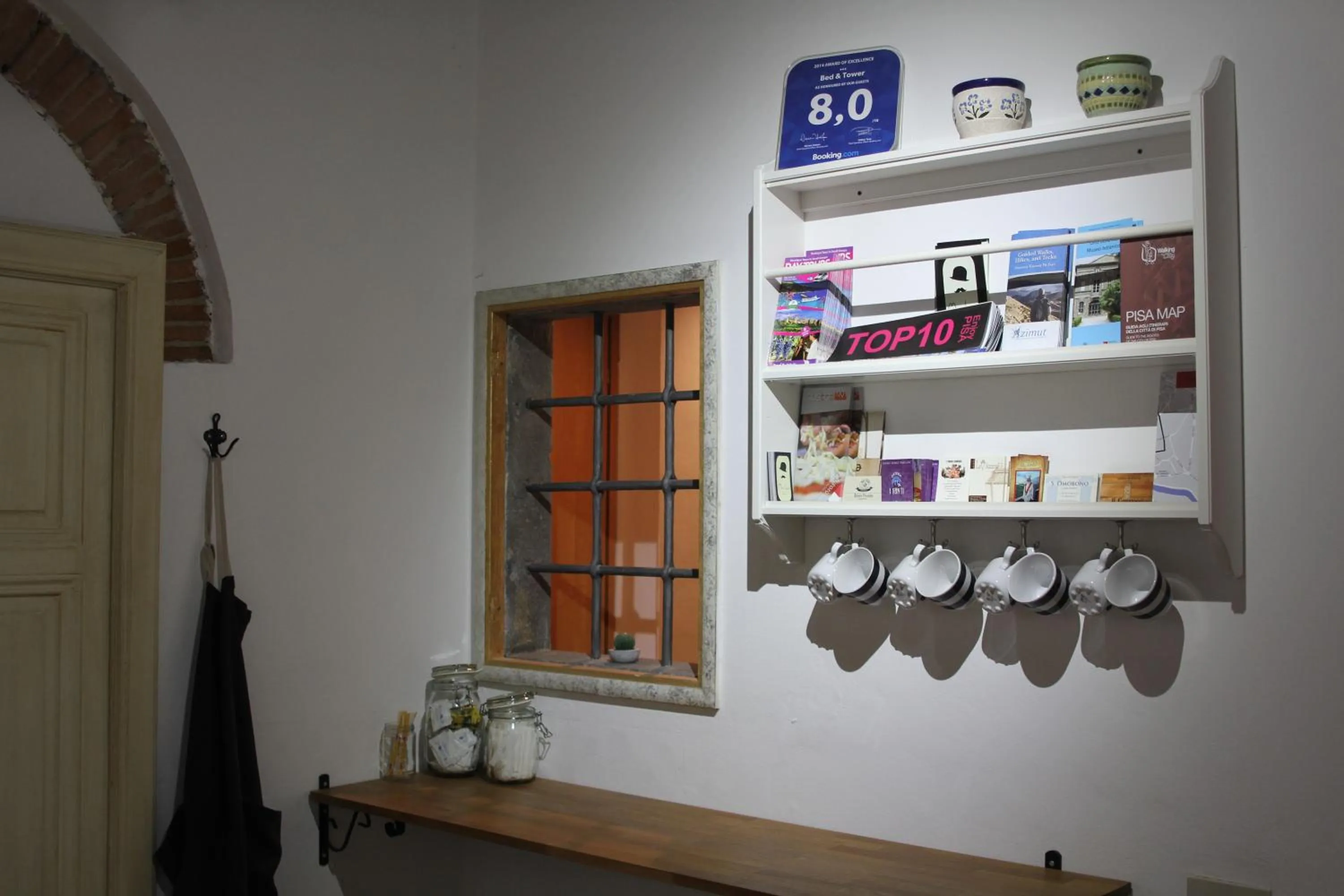 Communal kitchen in Bed & Tower