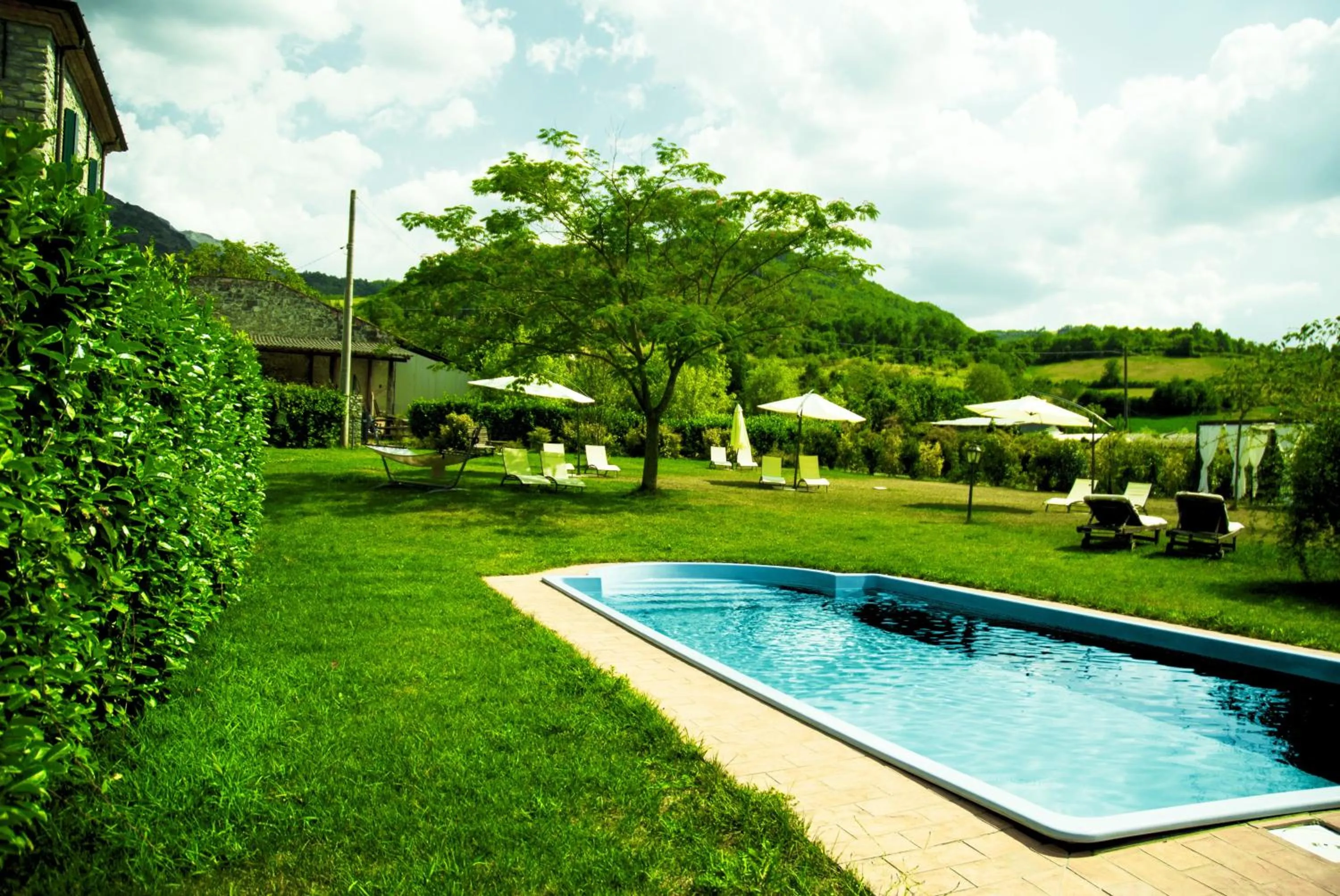 Garden in La Torretta Bobbio