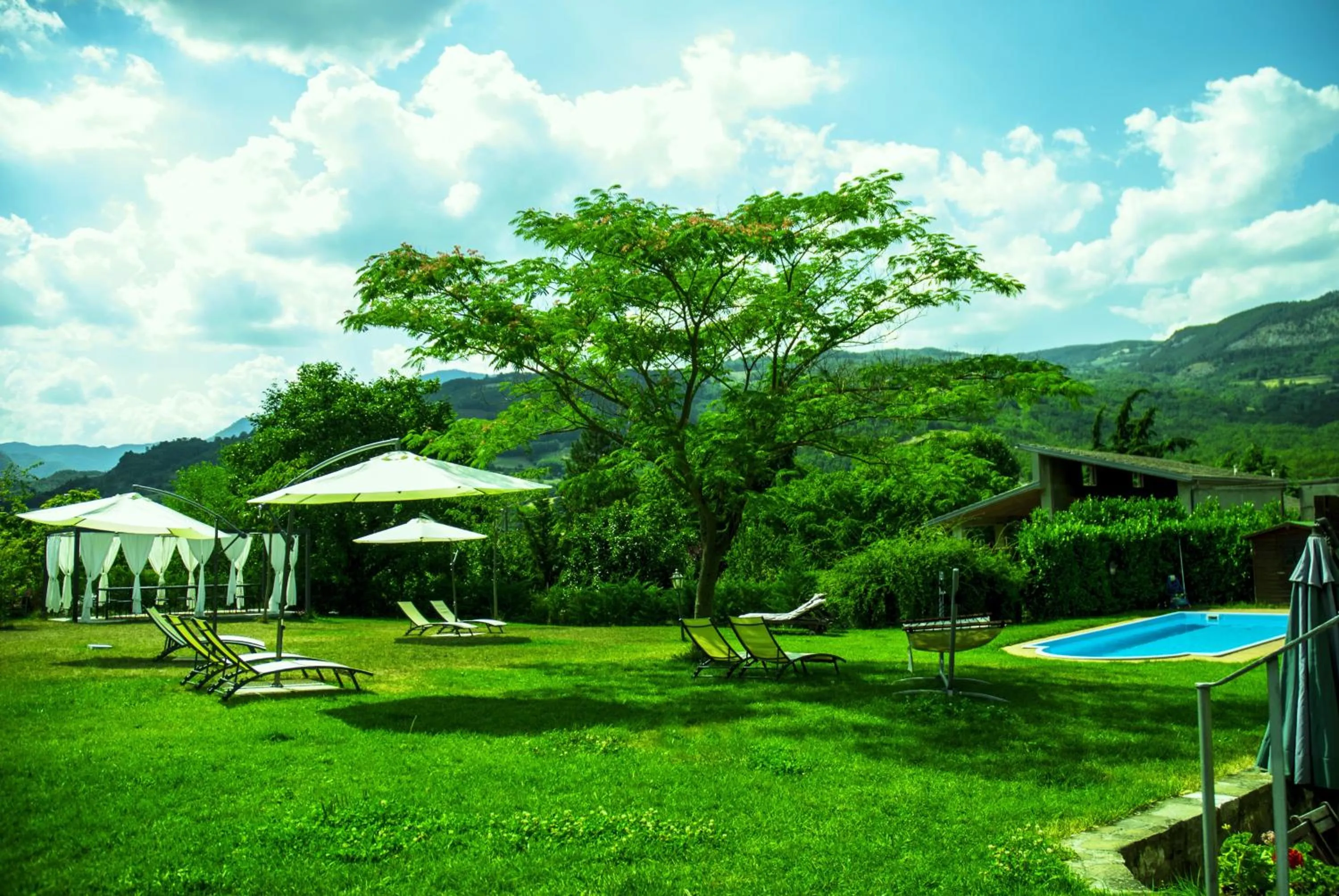 Garden in La Torretta Bobbio