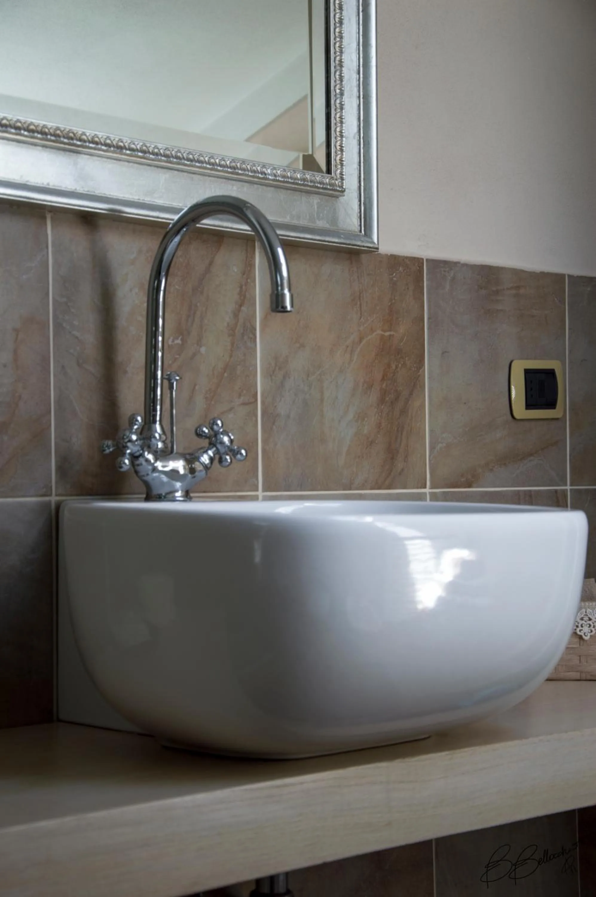 Bathroom in La Torretta Bobbio