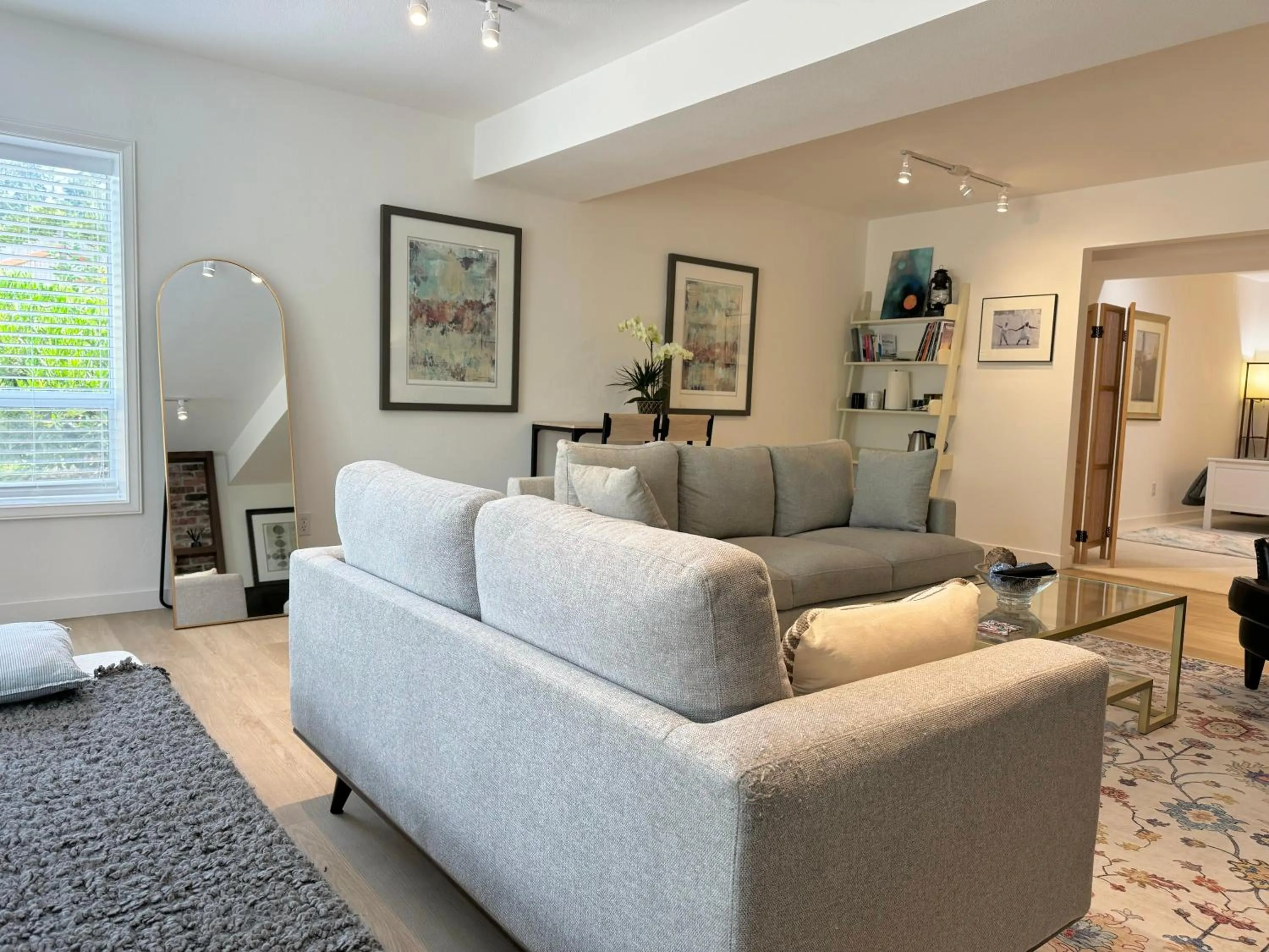 Seating area in Villa Rivarola