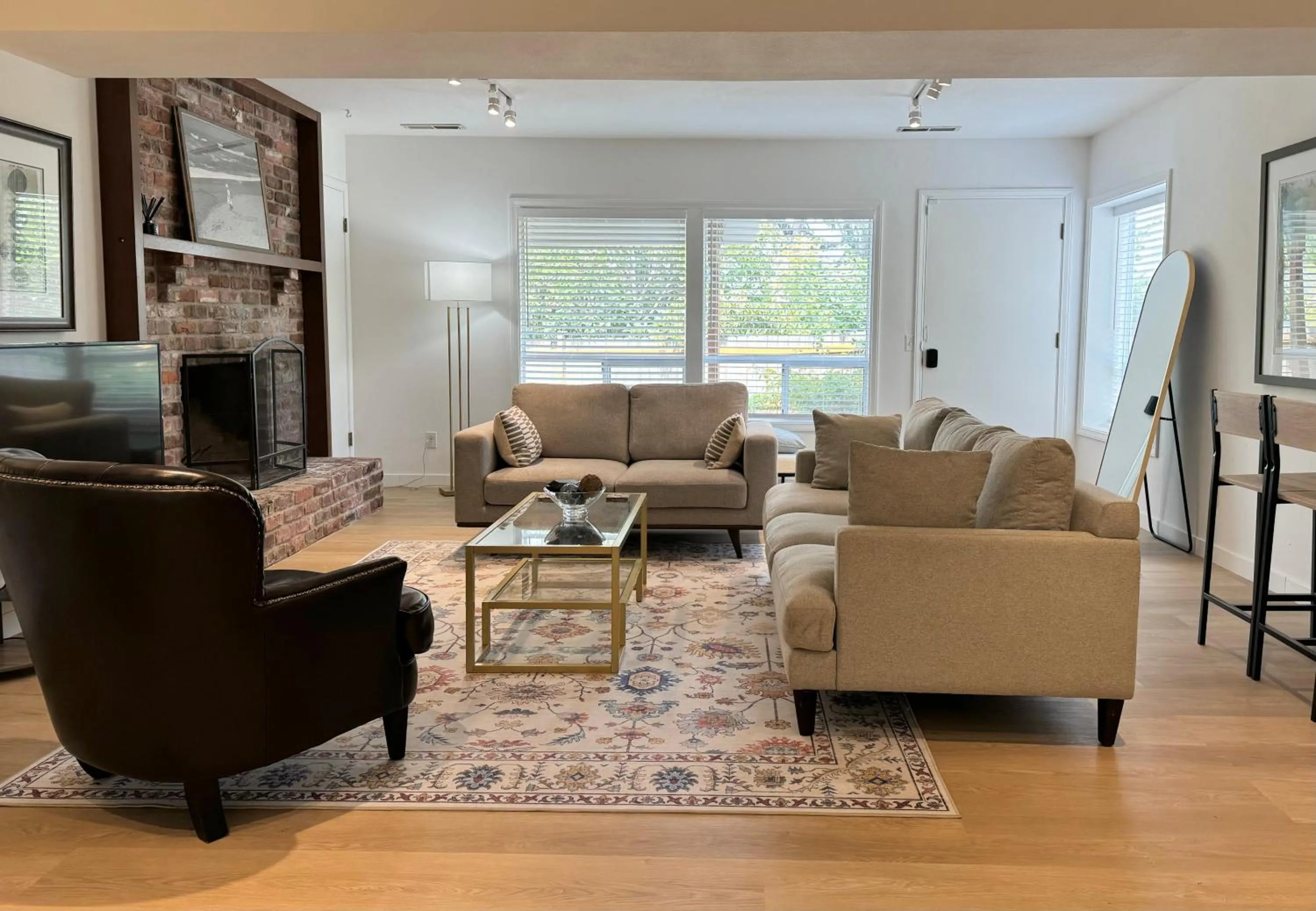 Seating area in Villa Rivarola