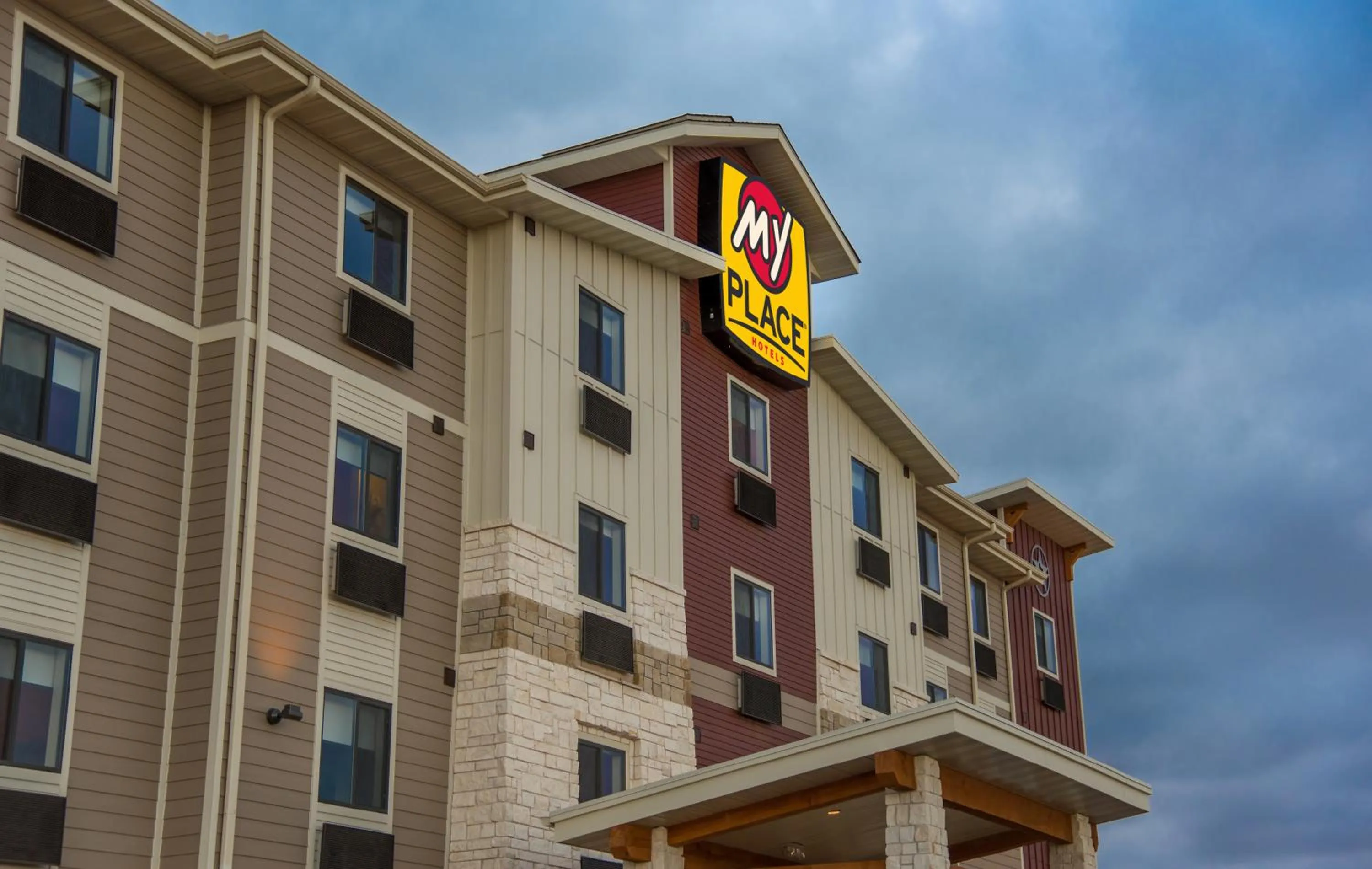 Property building in My Place Hotel-Lubbock, TX