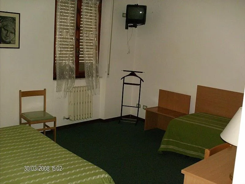 Bed in Hotel Etruria