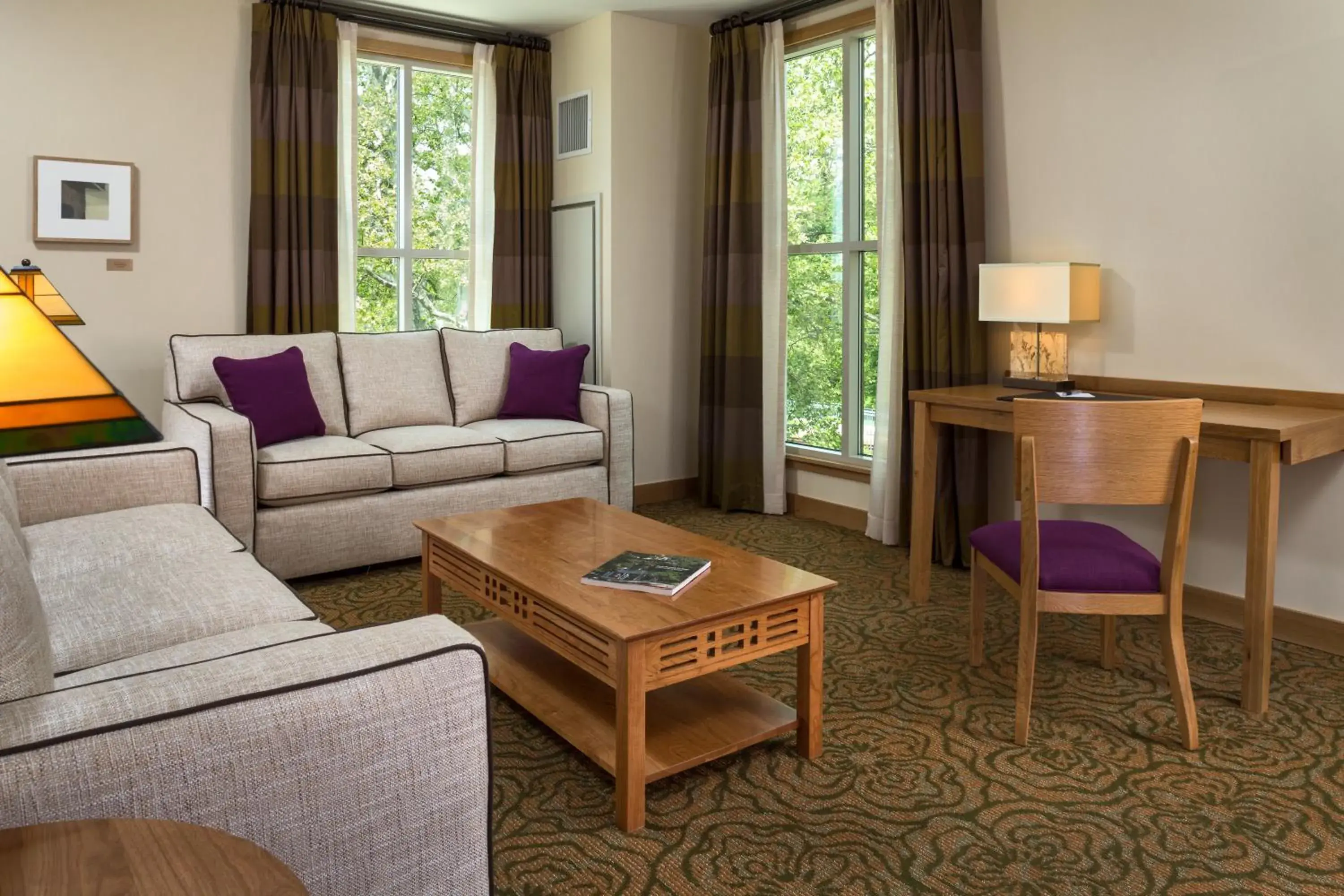 Living room in The Inn At Swarthmore Living room in The Inn At Swarthmore