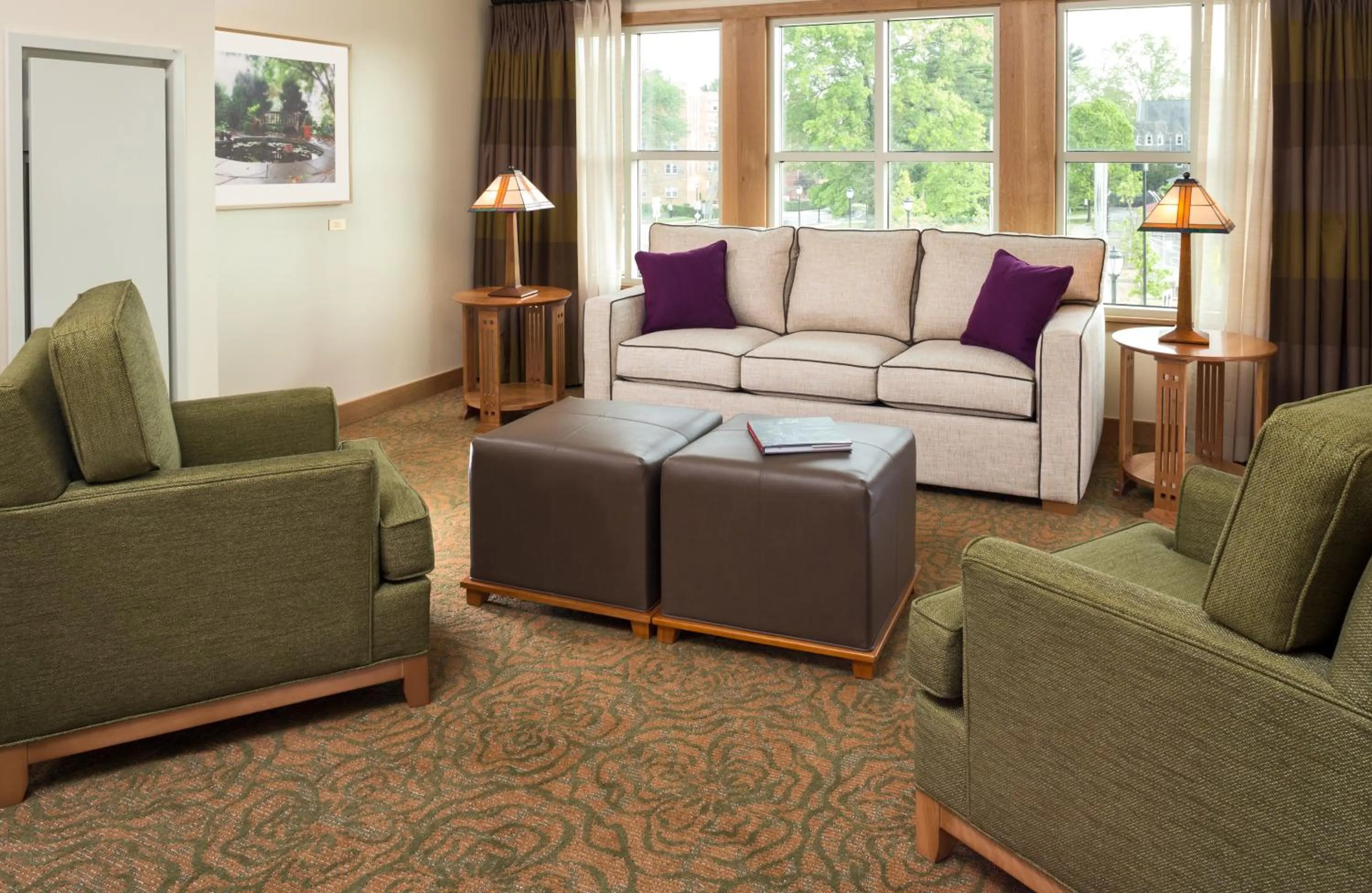 Living room in The Inn At Swarthmore