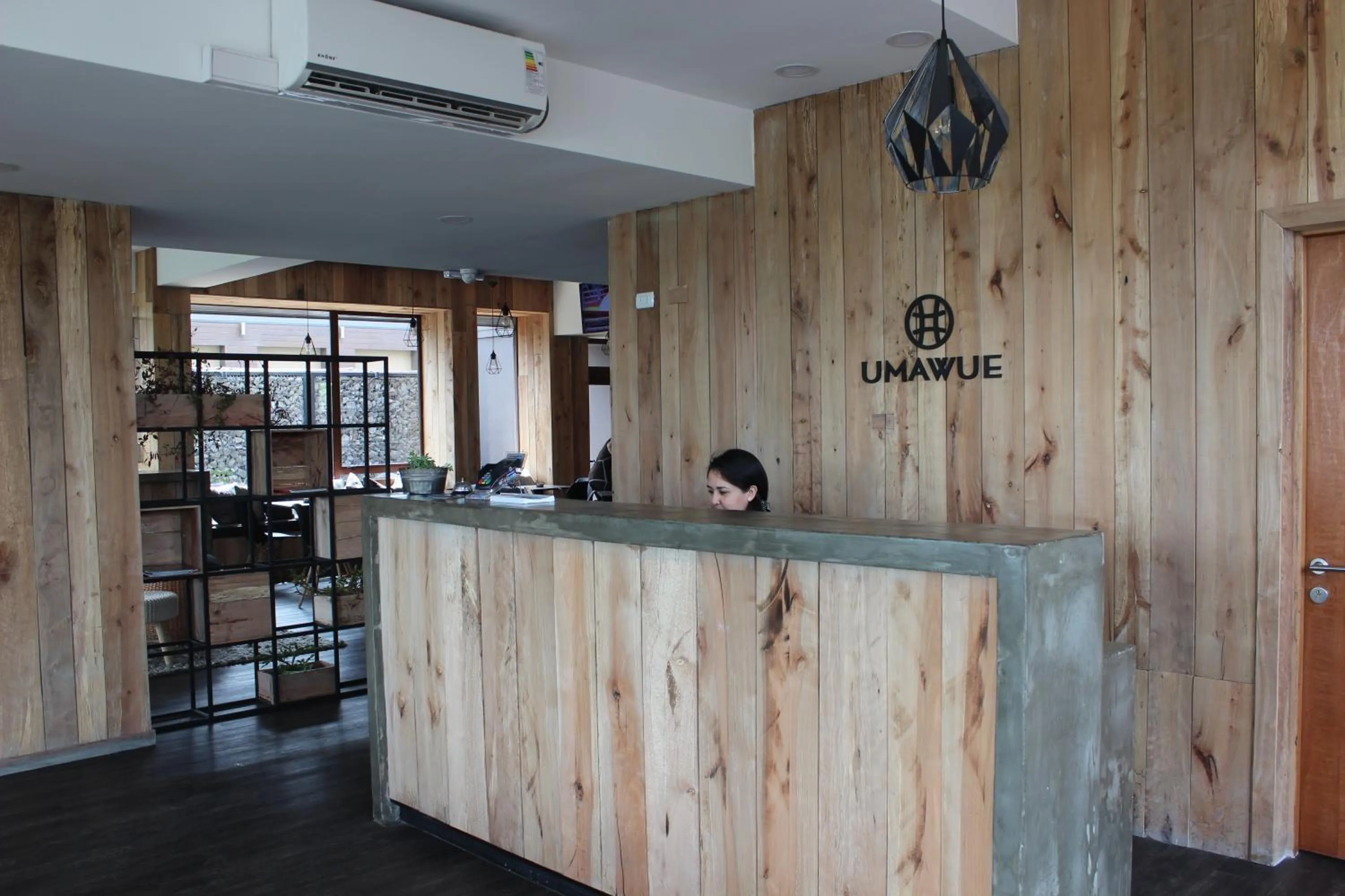 Lobby or reception in Hotel Umawue