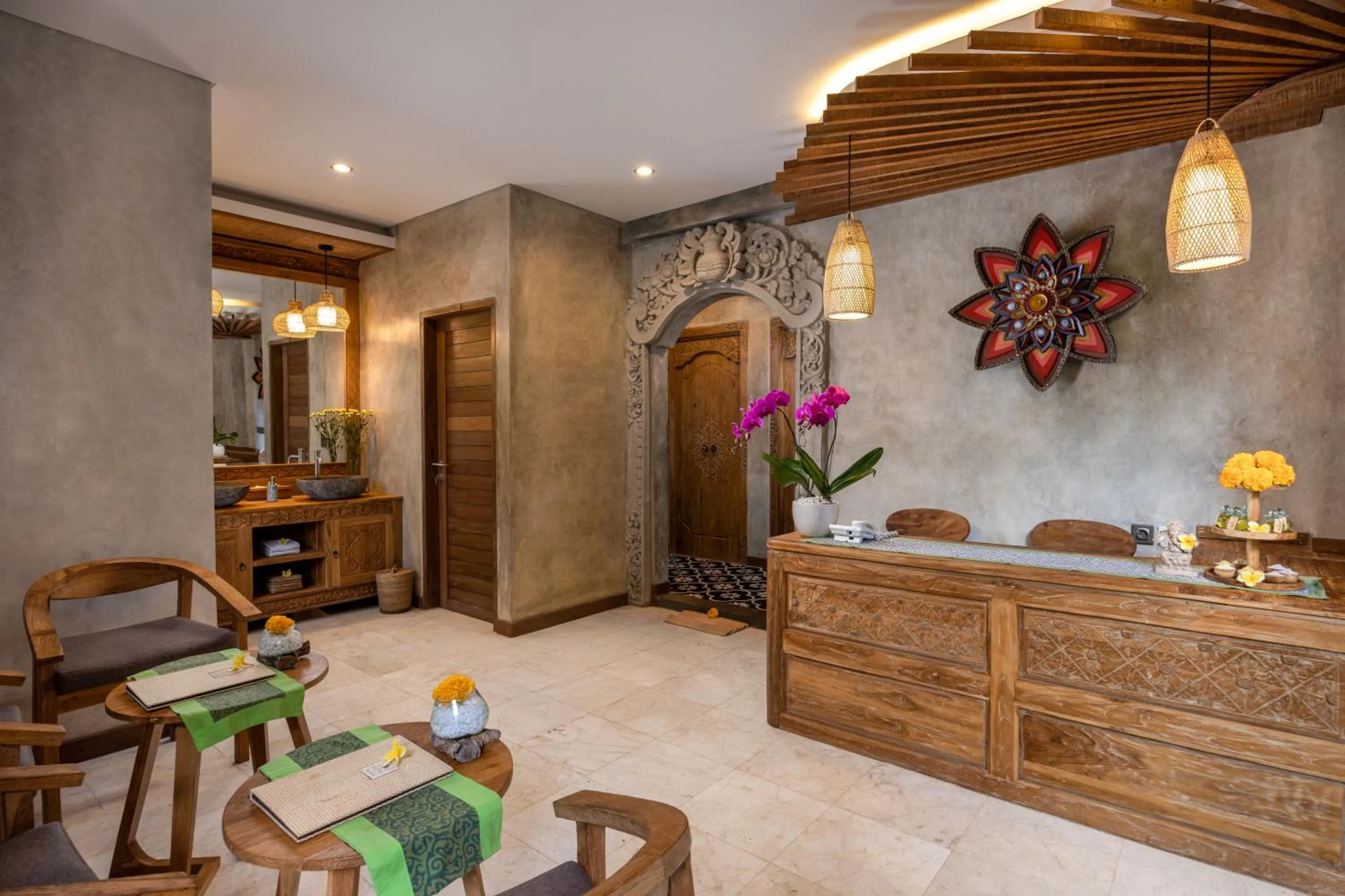 Spa and wellness centre/facilities in The Alena Resort a Pramana Experience