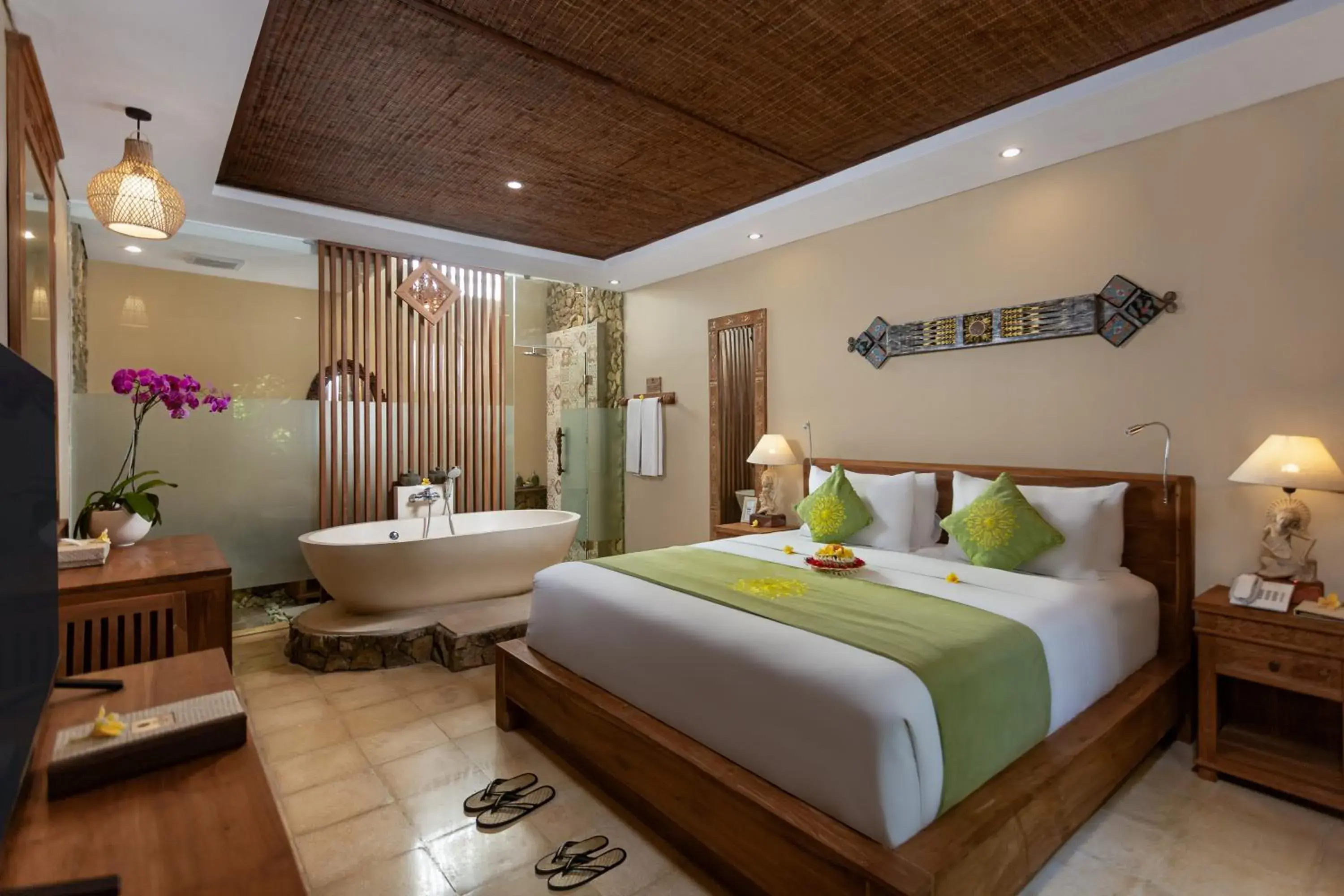 Bed in The Alena Resort a Pramana Experience Bed in The Alena Resort a Pramana Experience