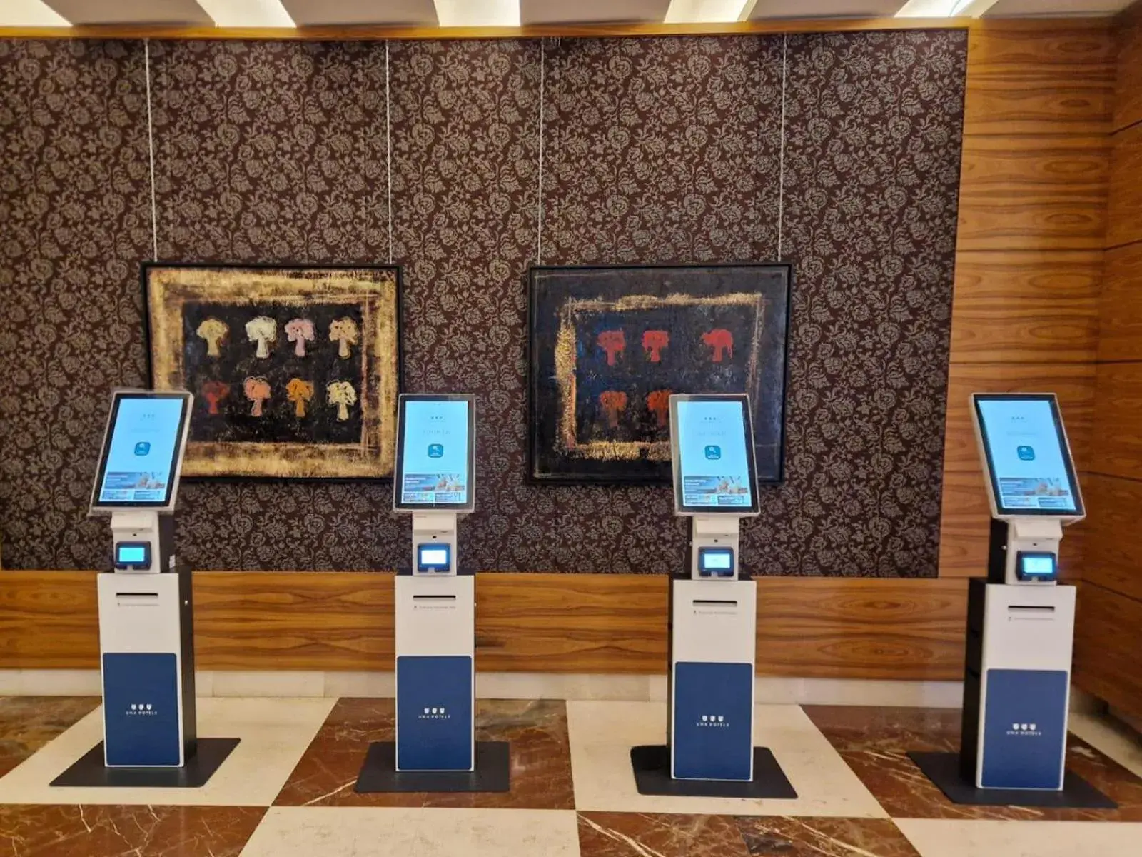 Lobby or reception in UNA Hotels Expo Fiera Milano Lobby or reception in UNA Hotels Expo Fiera Milano