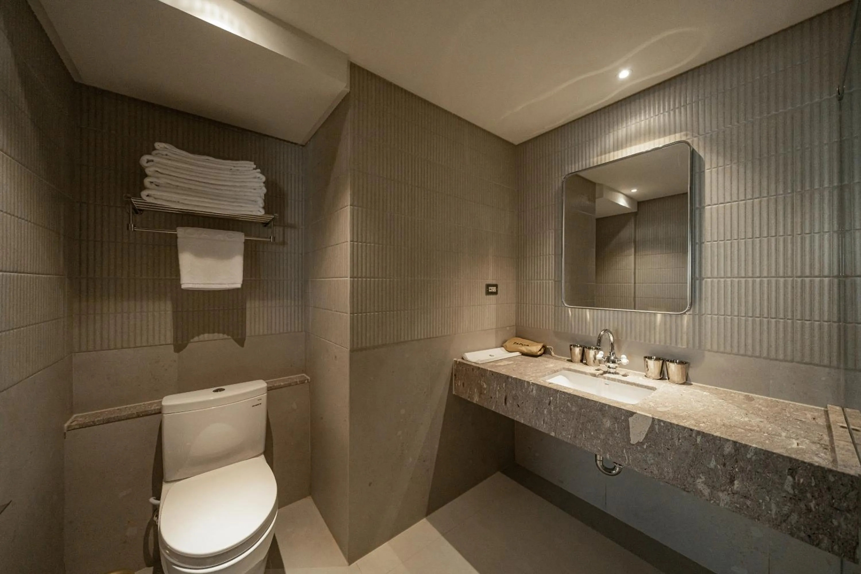 Toilet in PAPO'A Labs