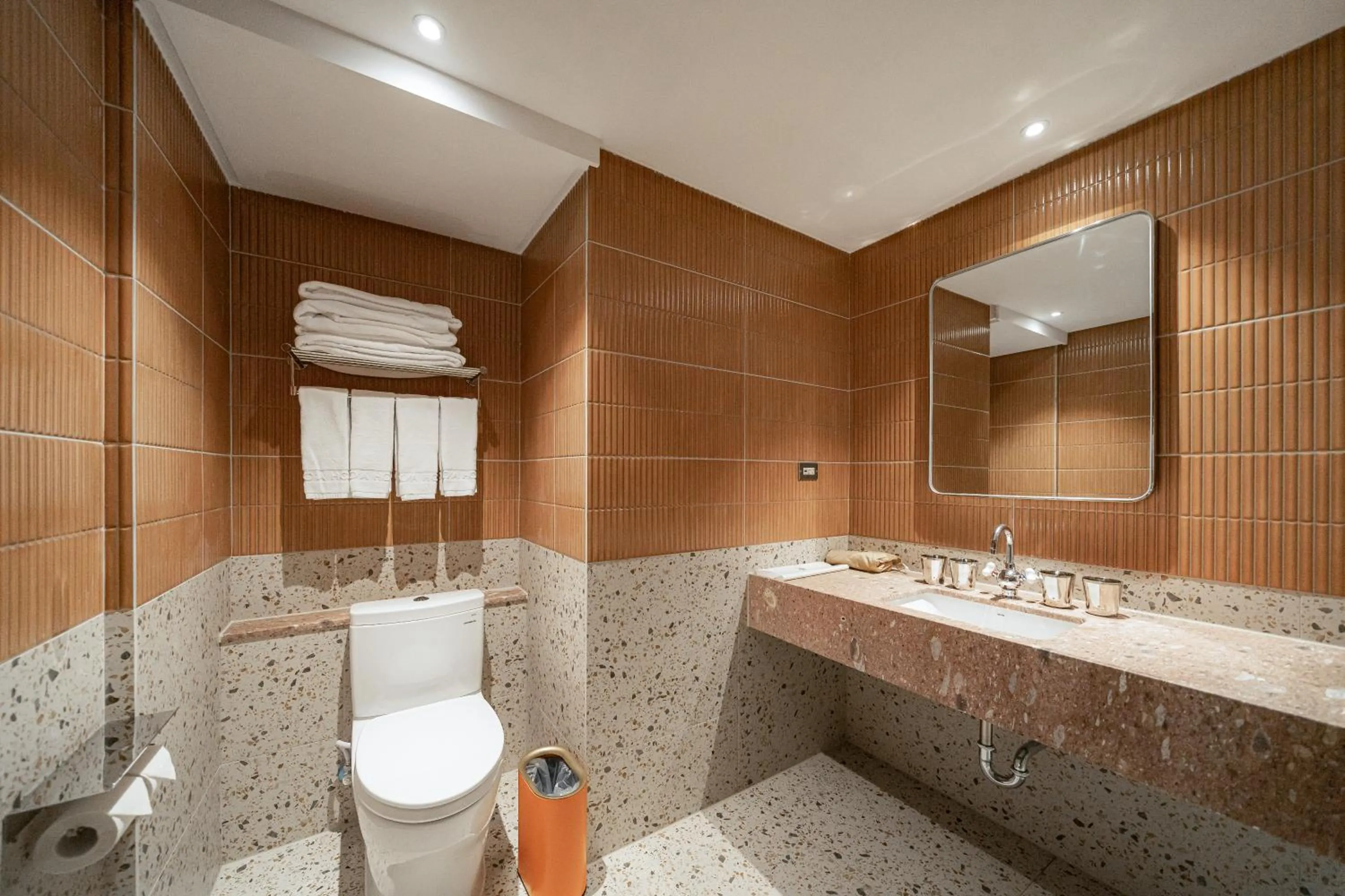 Bathroom in PAPO'A Labs