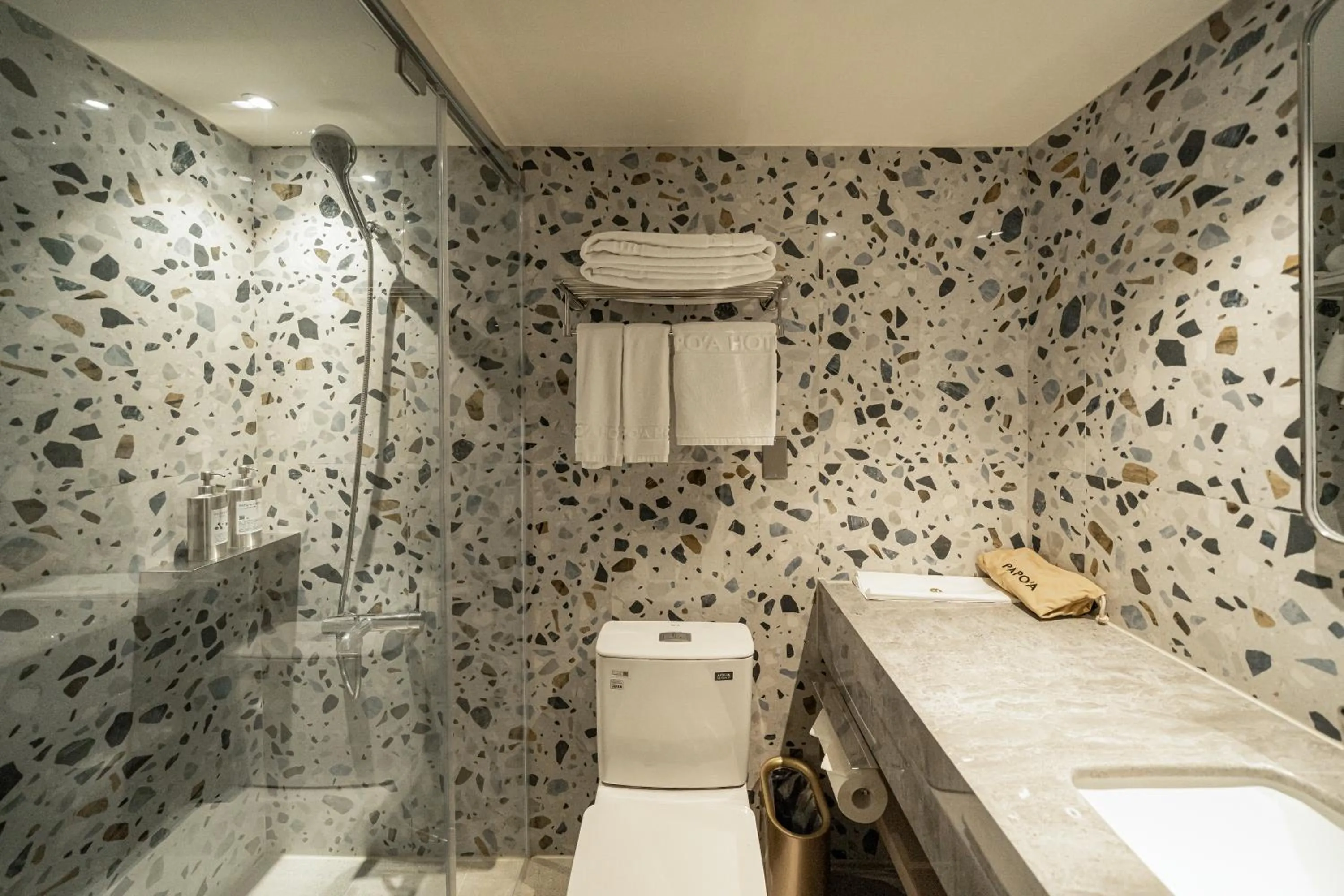 Toilet in PAPO'A Labs