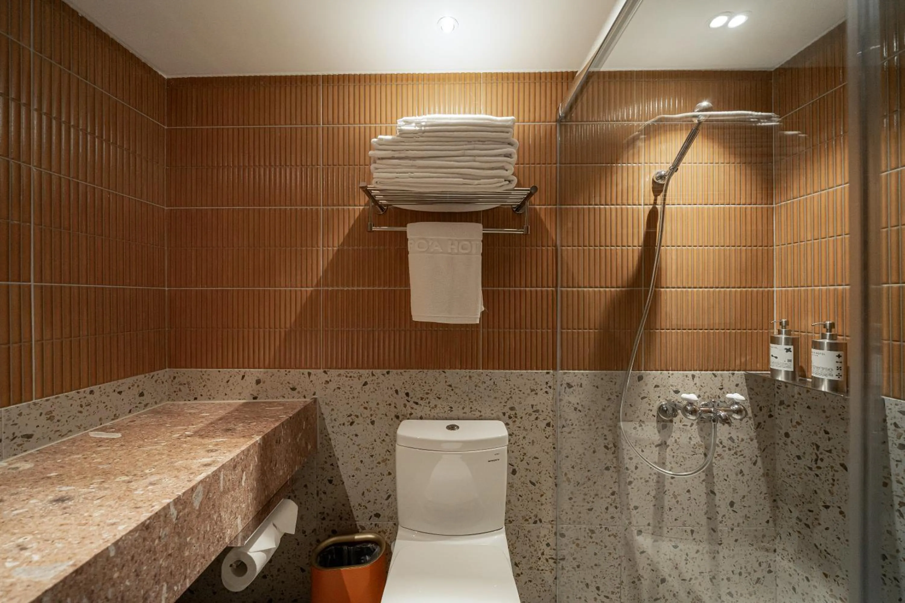 Bathroom in PAPO'A Labs