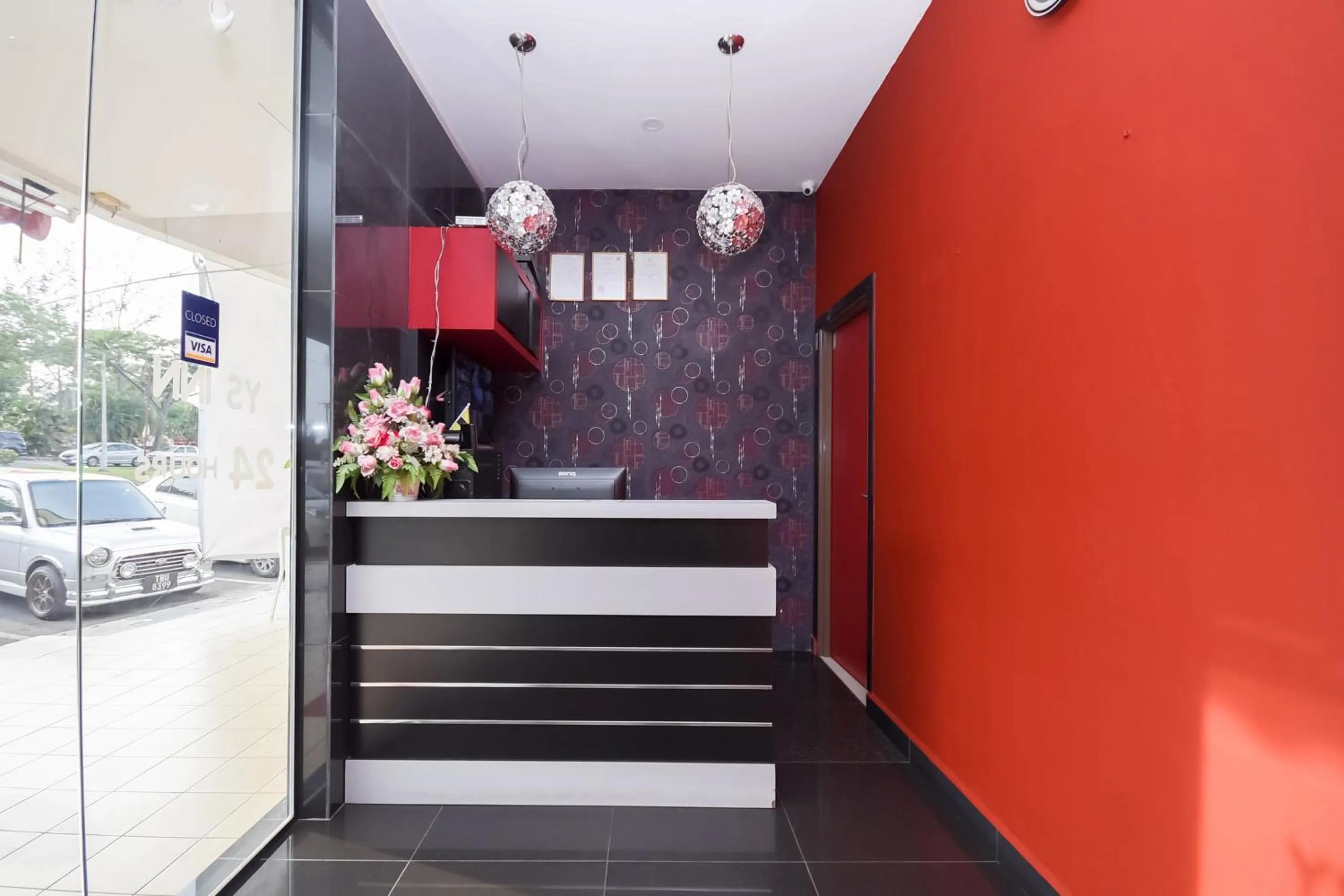 Lobby or reception in Hotel O Ys Inn