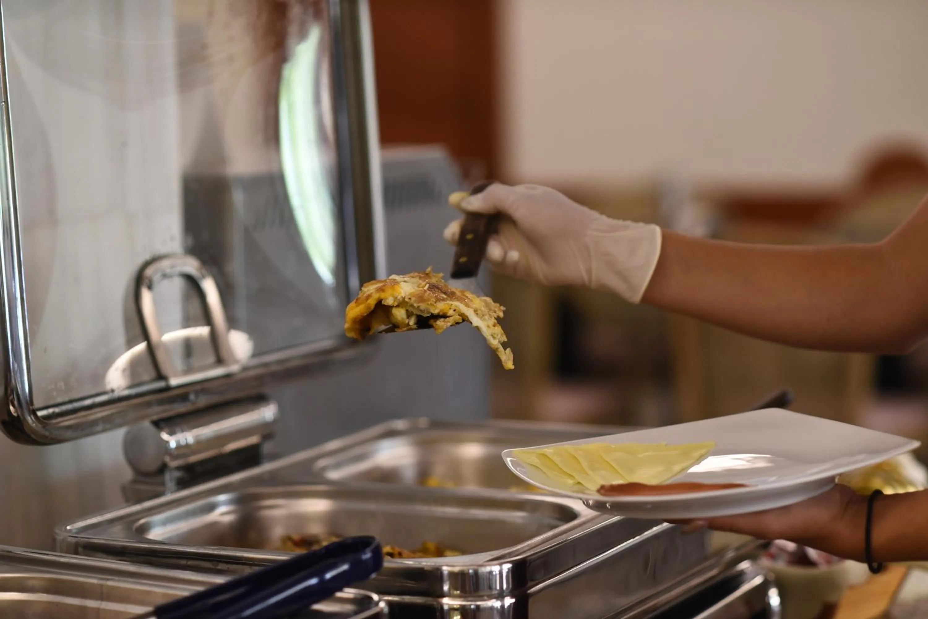 Food in King Minos Hotel