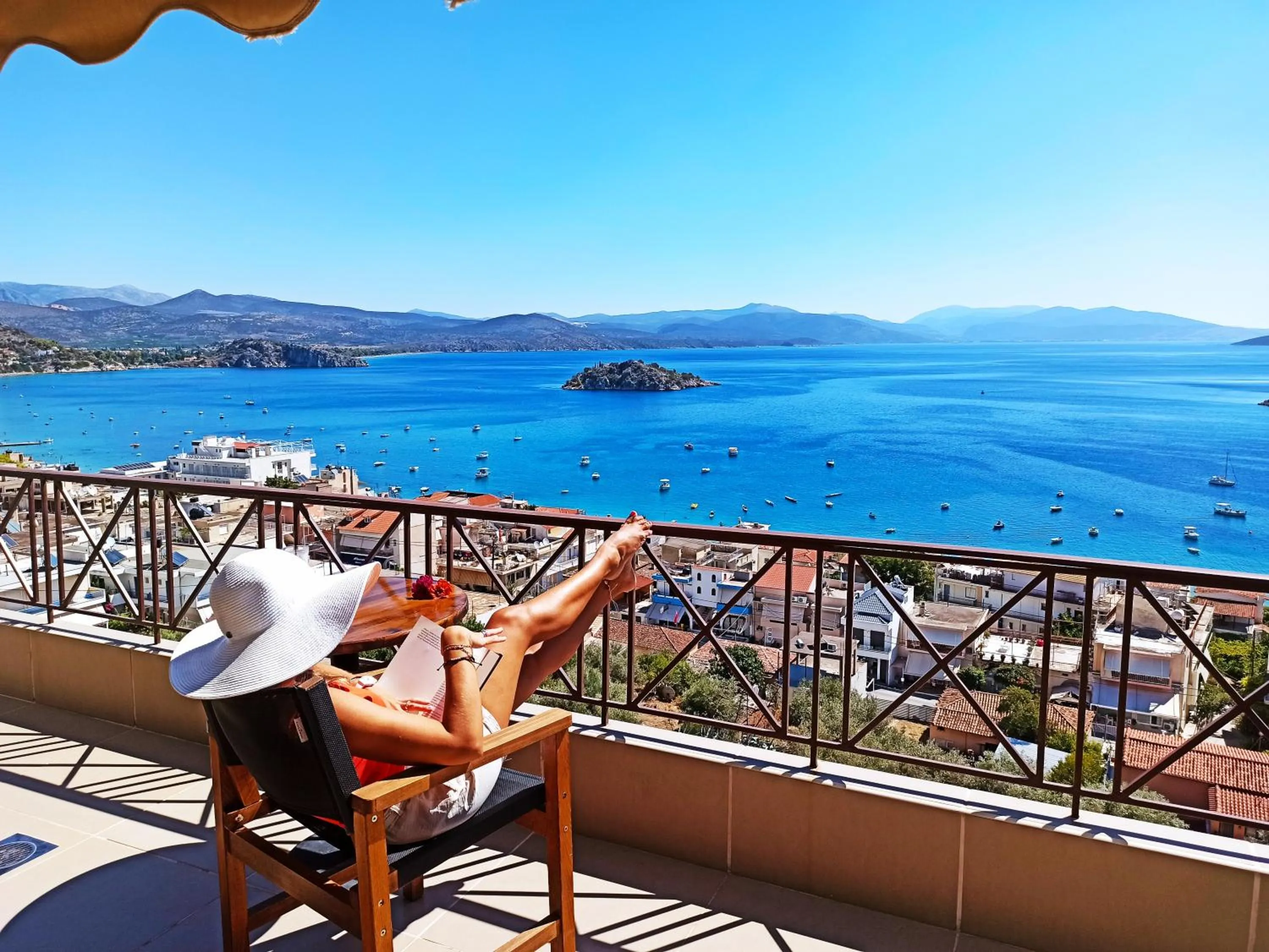 Sea view in King Minos Hotel