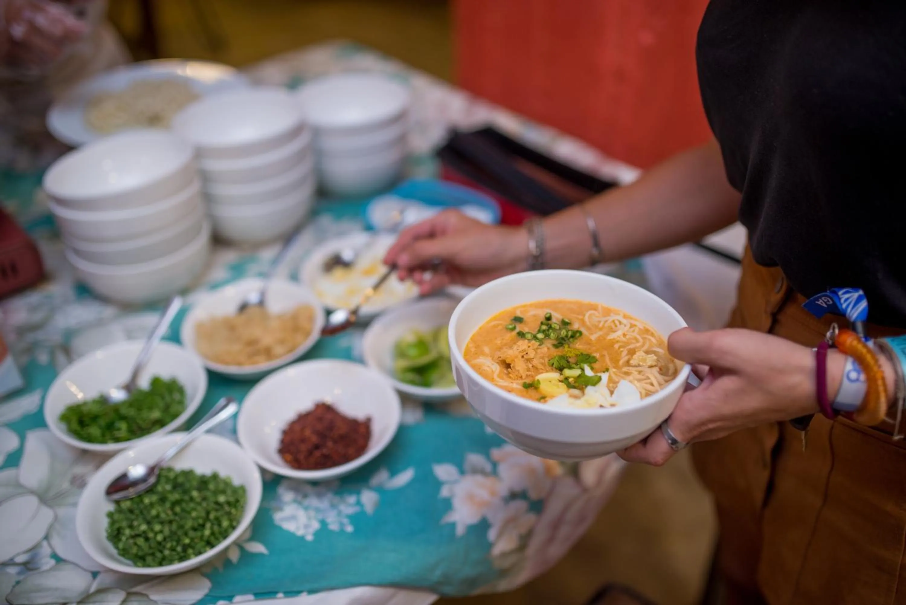 Food in Ostello Bello Mandalay