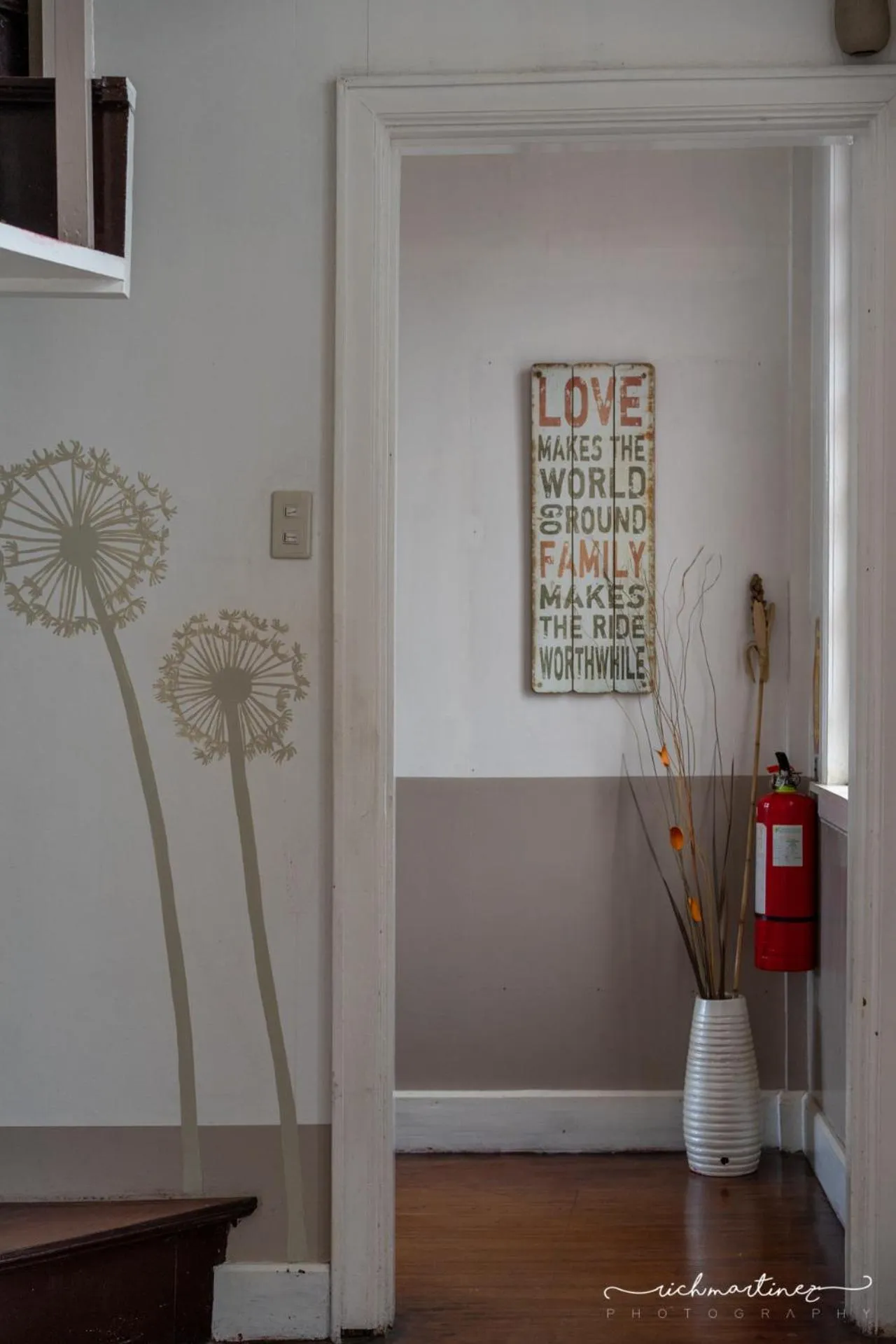 Decorative detail in Old Orangewood Bed & Breakfast