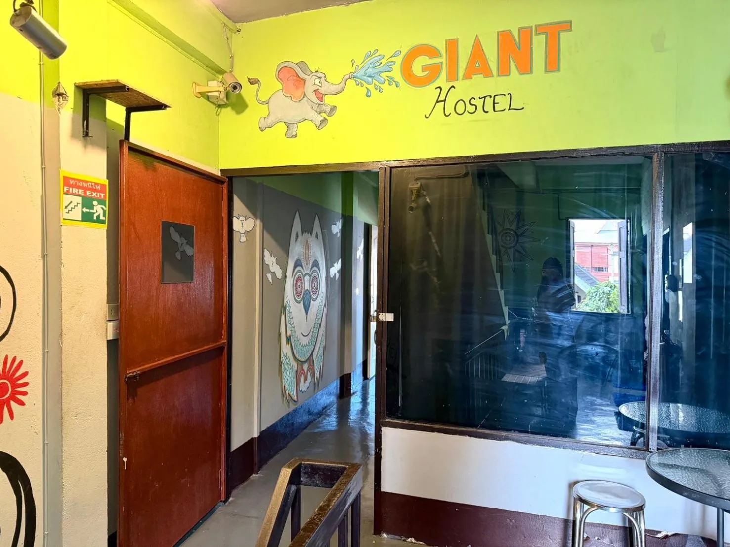 Property building in J Giant Hostel