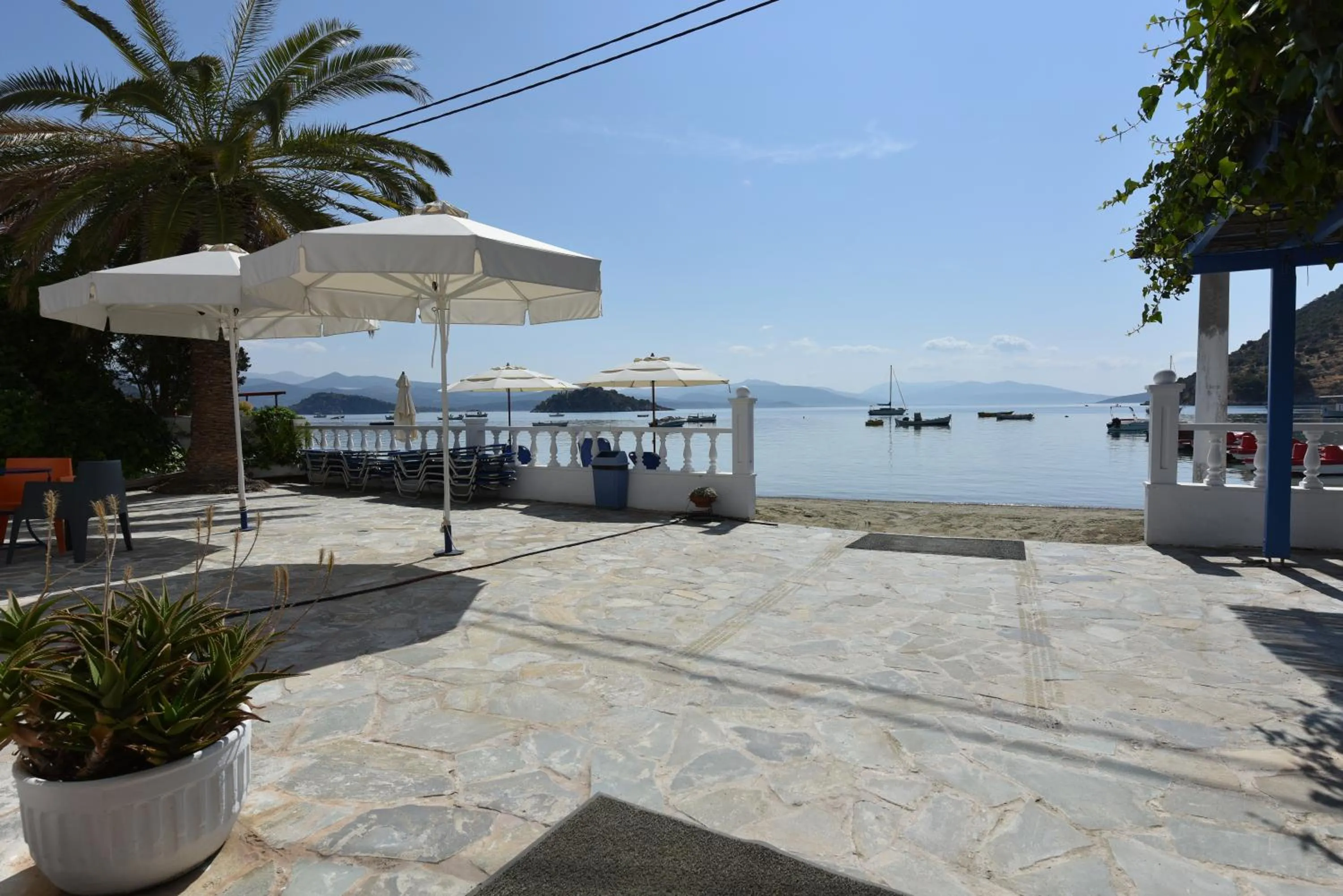 Beach in Knossos Hotel