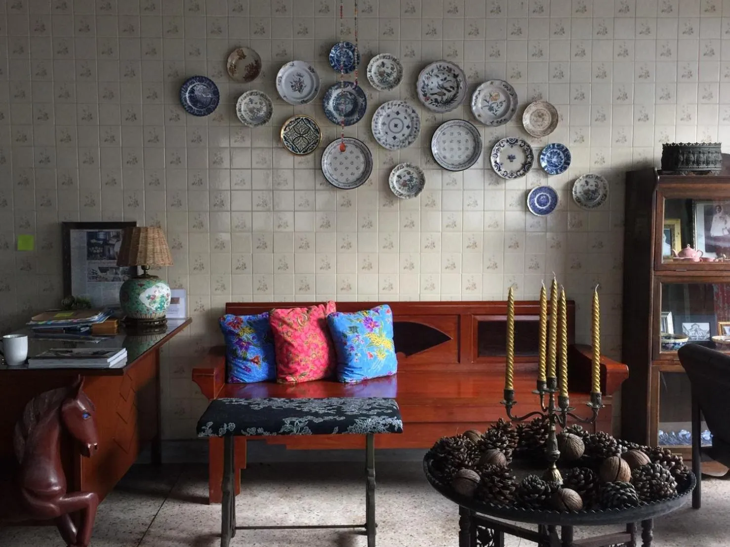 Living room in Baan Nai Nakhon