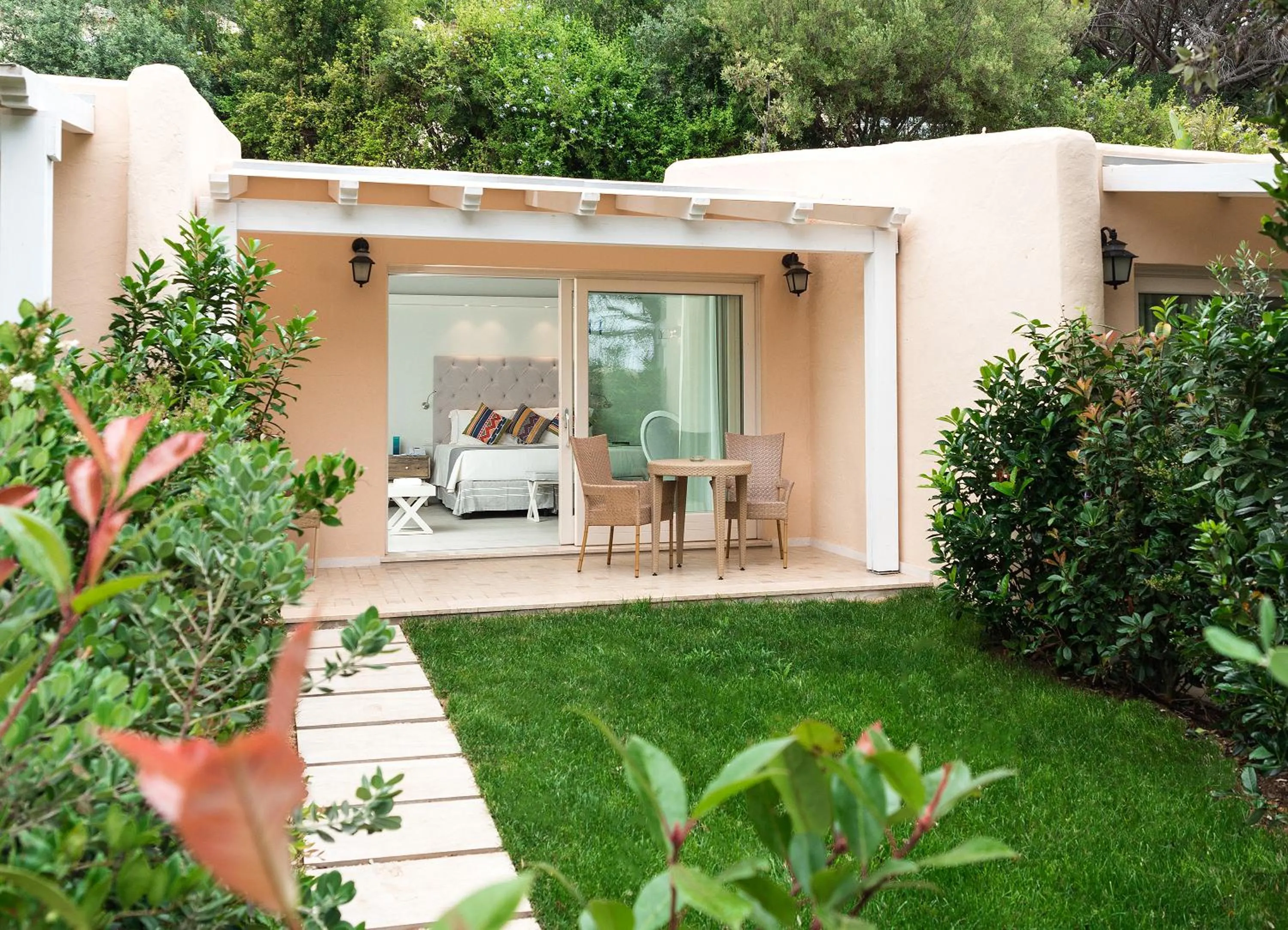 Facade/entrance in Forte Village Resort - Il Borgo