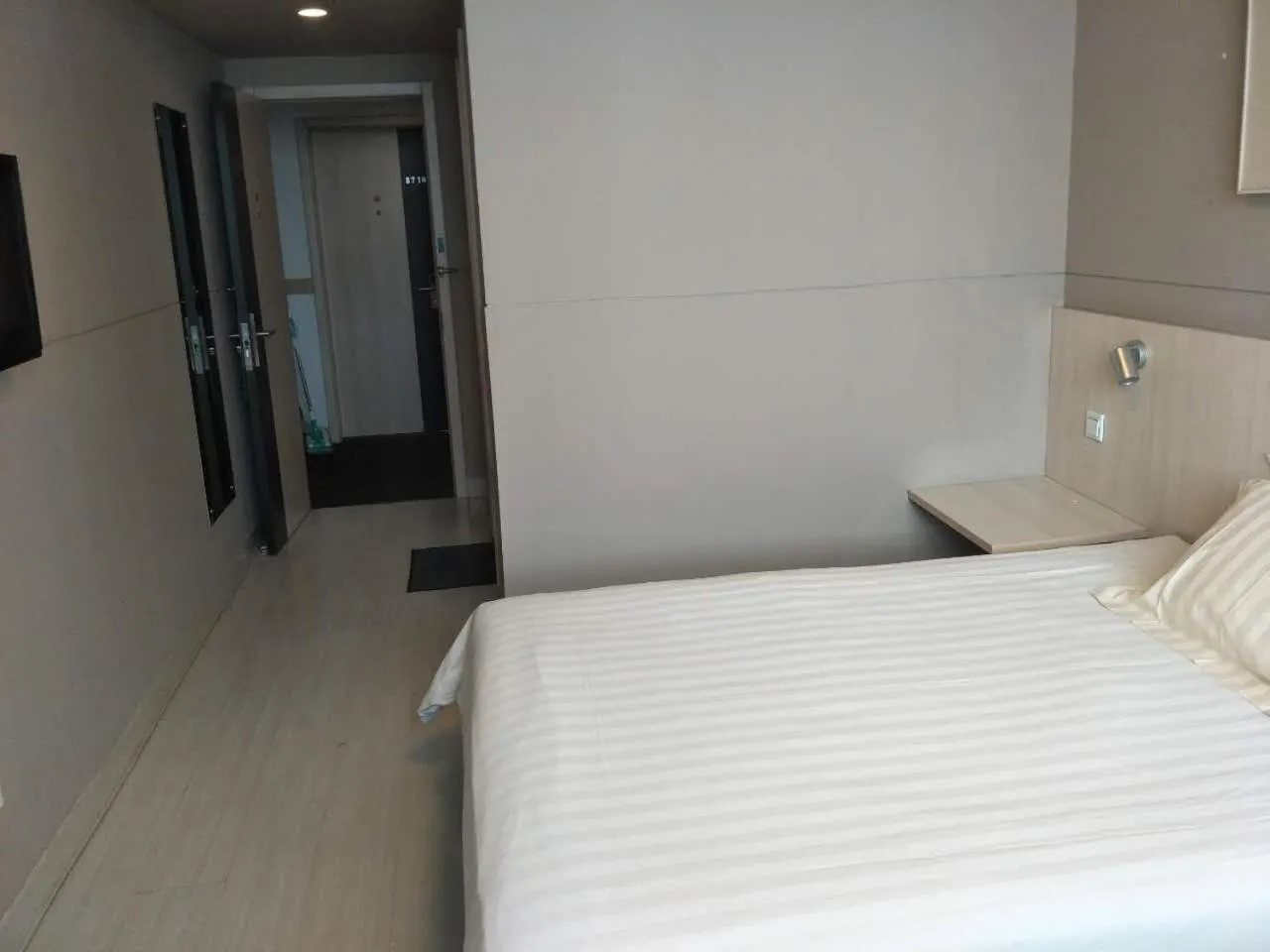 Bed in Jinjiang Inn Xi'an Exhibition Centre Zhangba East Road