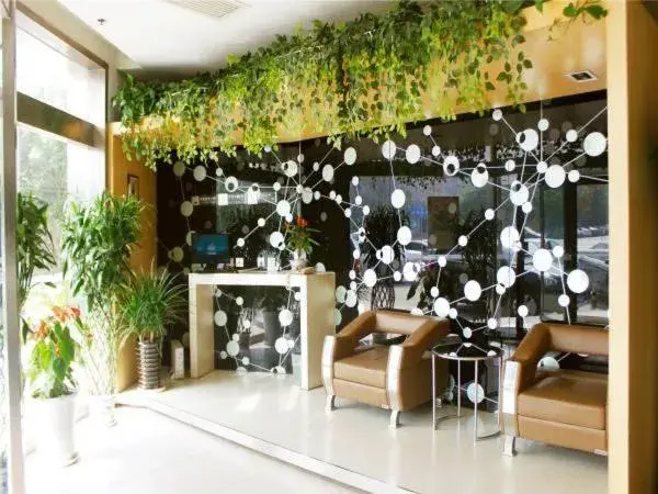 Lobby or reception in Jinjiang Inn Xi'an Exhibition Centre Zhangba East Road Lobby or reception in Jinjiang Inn Xi'an Exhibition Centre Zhangba East Road