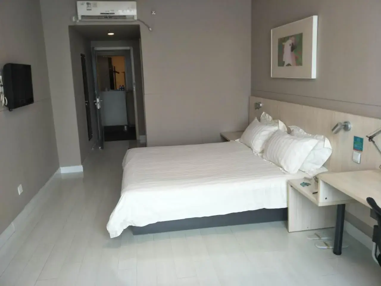 Bed in Jinjiang Inn Xi'an Exhibition Centre Zhangba East Road Bed in Jinjiang Inn Xi'an Exhibition Centre Zhangba East Road