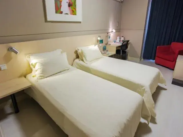 Bed in Jinjiang Inn Changzhou Wujin Chunqiu Yancheng Yongsheng Road Bed in Jinjiang Inn Changzhou Wujin Chunqiu Yancheng Yongsheng Road