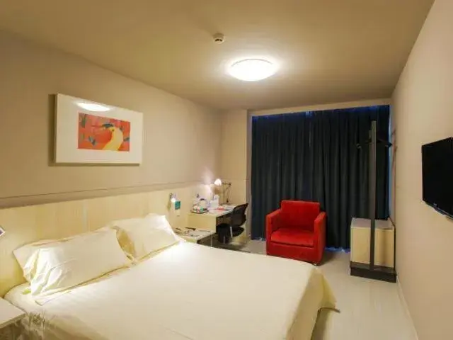 Bed in Jinjiang Inn Haimen Jiefang Middle Road Bed in Jinjiang Inn Haimen Jiefang Middle Road