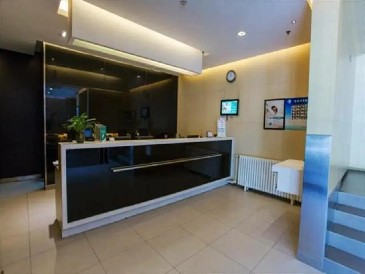 Lobby or reception in Jinjiang Inn Beijing Zhushikou Lobby or reception in Jinjiang Inn Beijing Zhushikou